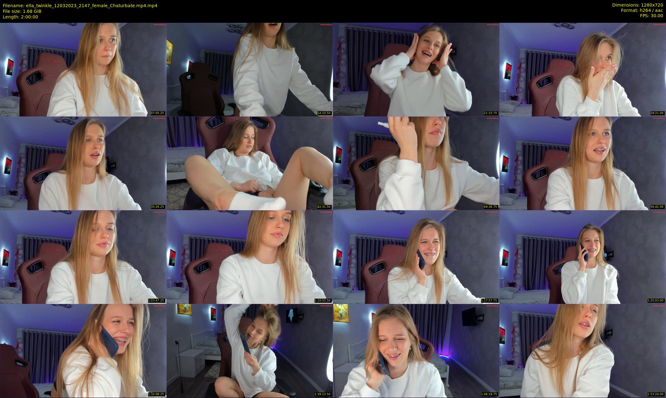 ella_twinkle — 120 minute Chaturbate female cam show recording, 720p, Mar 12, 2023