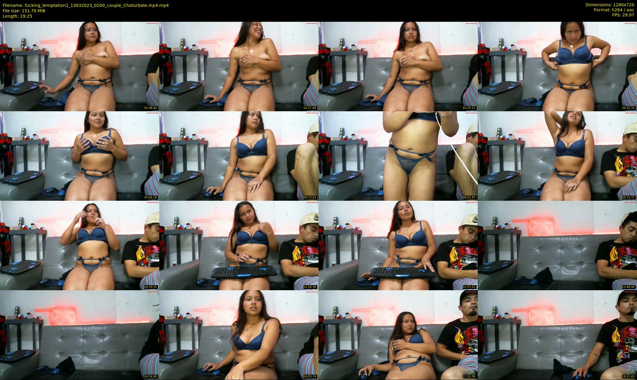 fucking_temptation1 — 20 minute Chaturbate couple cam show recording, 720p, Mar 13, 2023