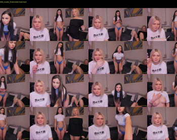 hottyblonds — 12 minute Chaturbate couple cam show recording, 720p, Mar 12, 2023