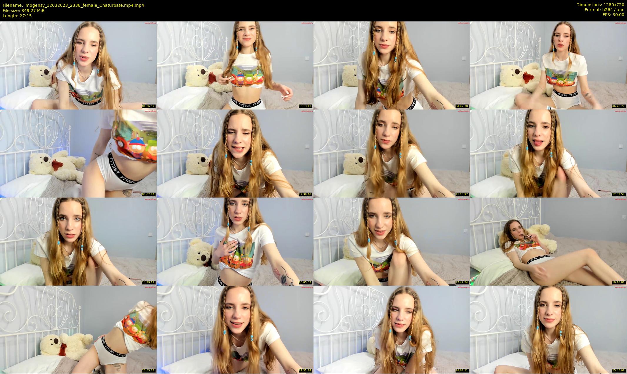 imogensy — 28 minute Chaturbate female cam show recording, 720p, Mar 12, 2023