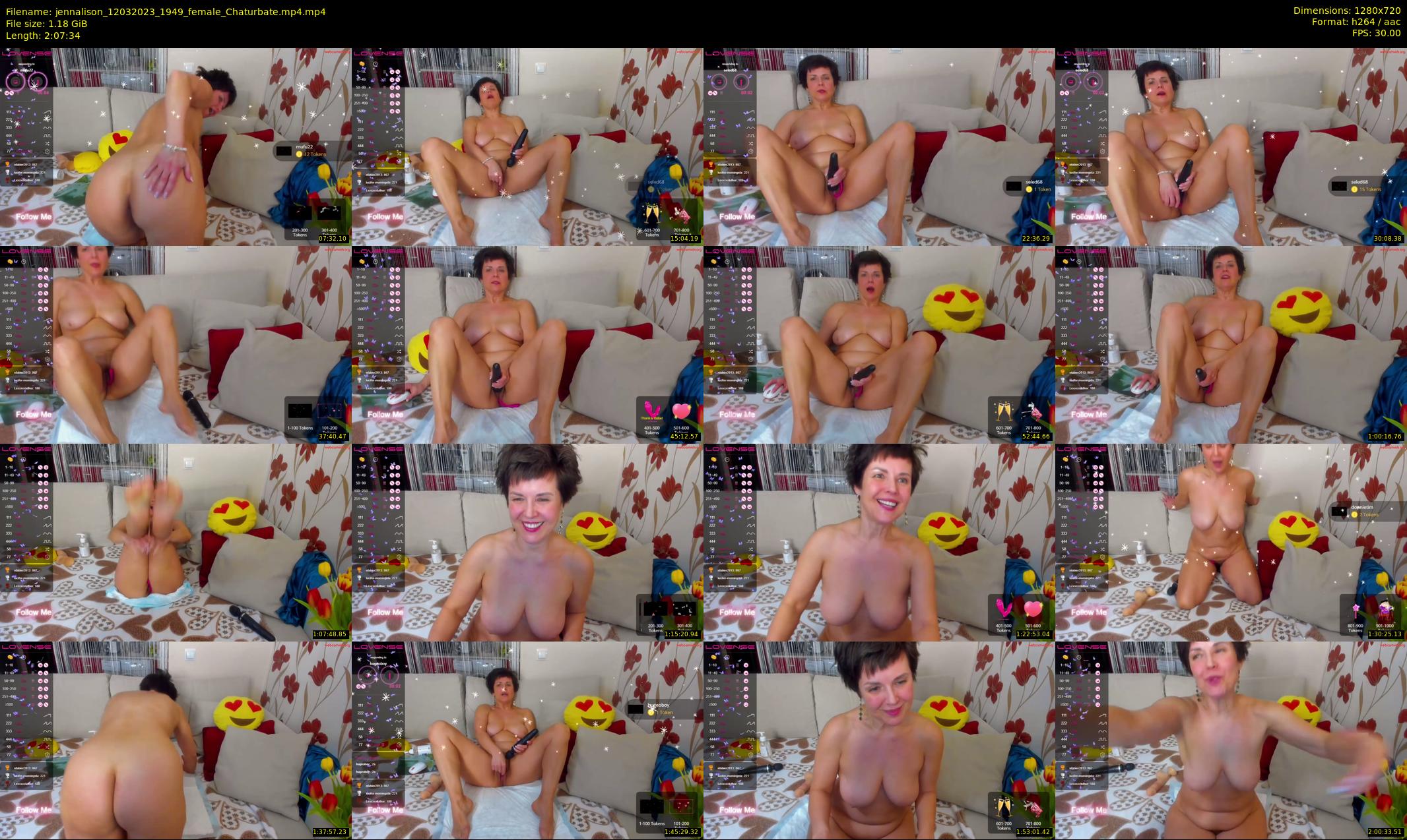 jennalison — 128 minute Chaturbate female cam show recording, 720p, Mar 12, 2023