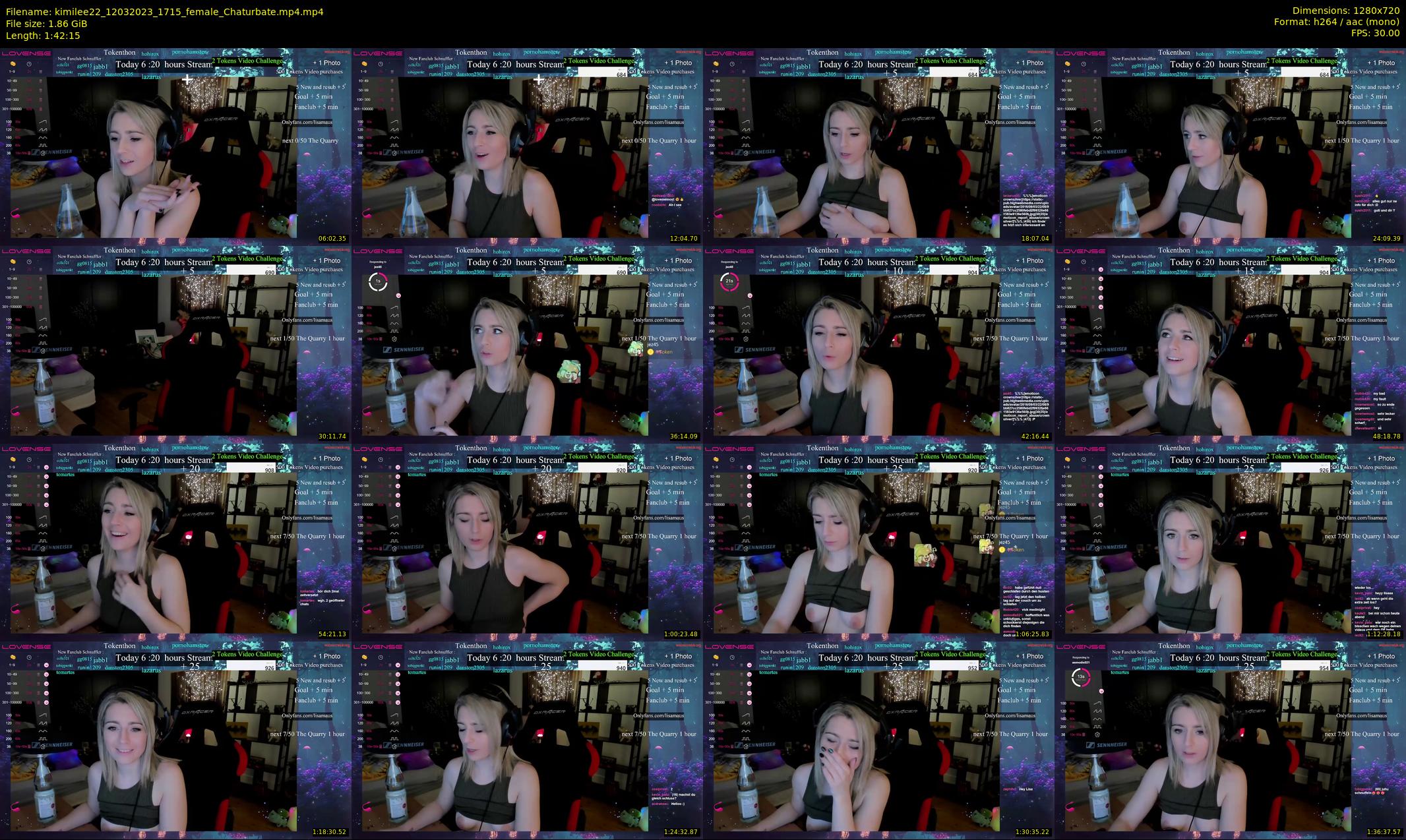 kimilee22 — 103 minute Chaturbate female cam show recording, 720p, Mar 12, 2023