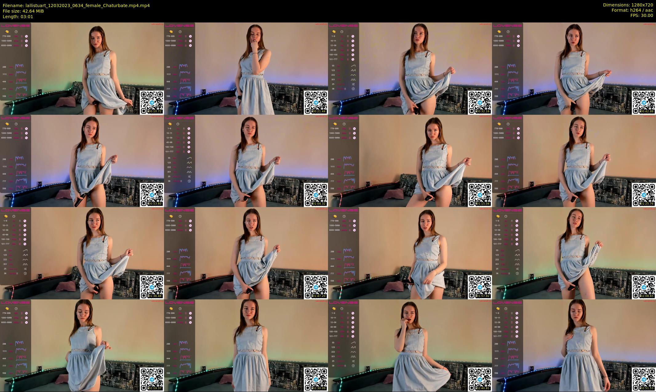 lallistuart — 4 minute Chaturbate female cam show recording, 720p, Mar 12, 2023