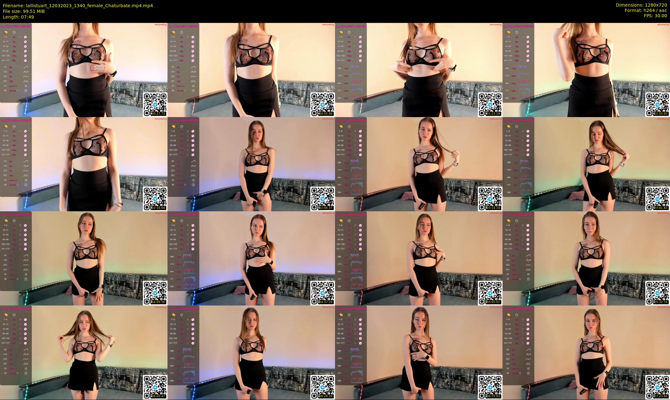 lallistuart — 8 minute Chaturbate female cam show recording, 720p, Mar 12, 2023