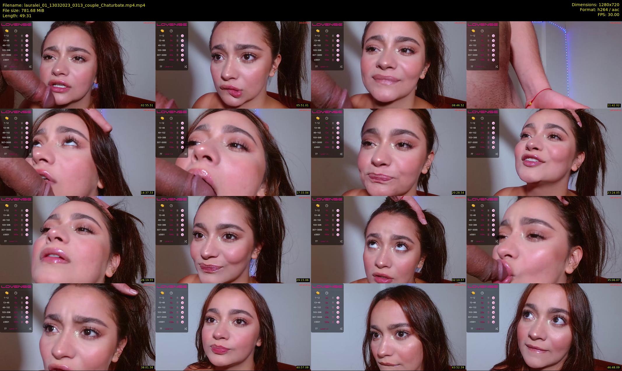 lauralei_01 — 50 minute Chaturbate couple cam show recording, 720p, Mar 13, 2023