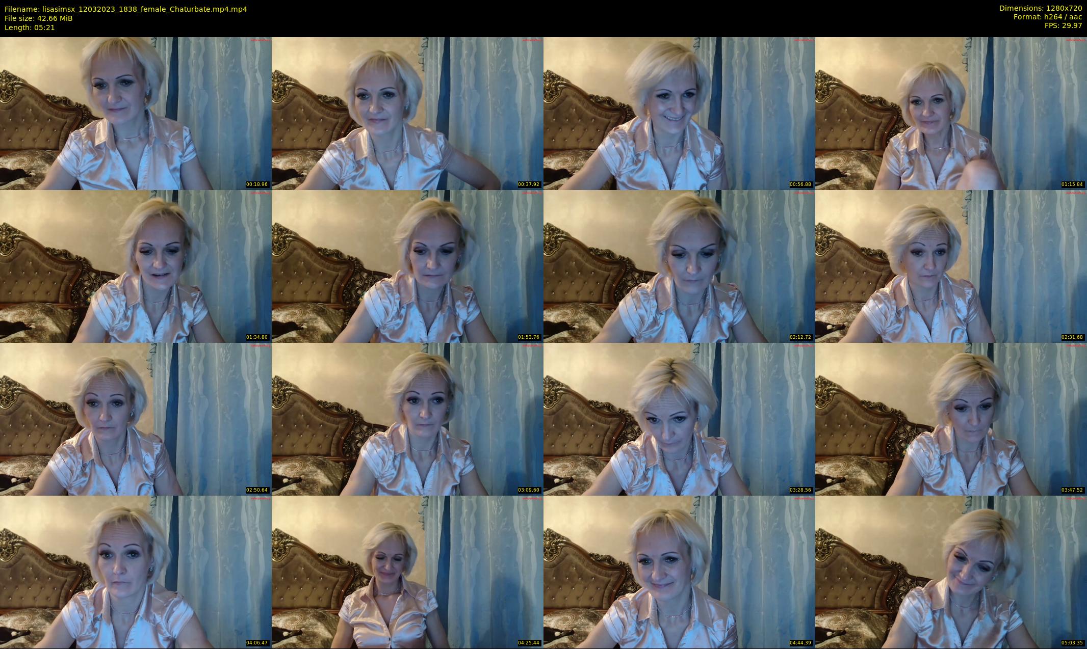 lisasimsx — 6 minute Chaturbate female cam show recording, 720p, Mar 12, 2023