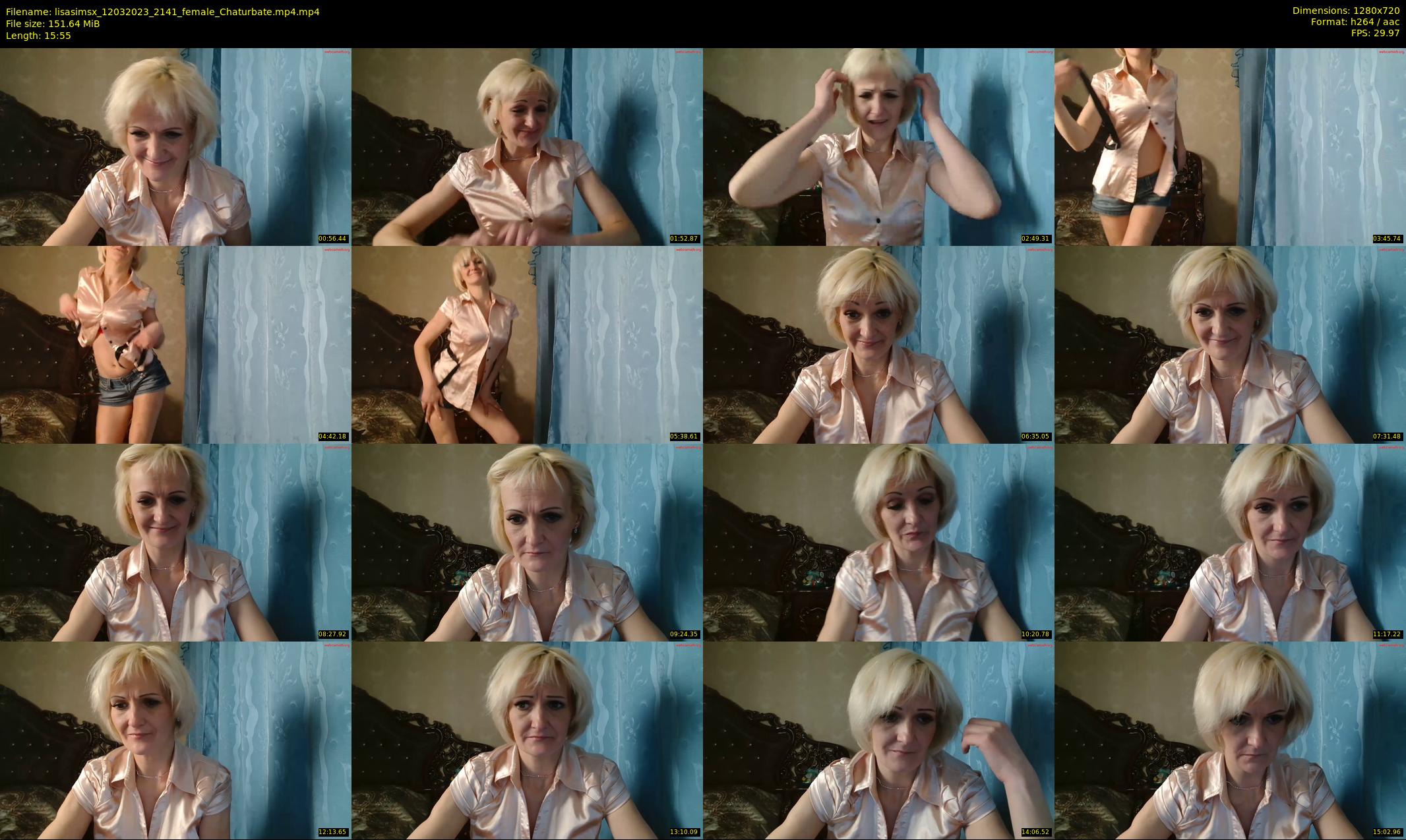 lisasimsx — 16 minute Chaturbate female cam show recording, 720p, Mar 12, 2023