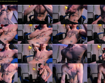 metatron_muscle — 23 minute Chaturbate male cam show recording, 720p, Mar 12, 2023
