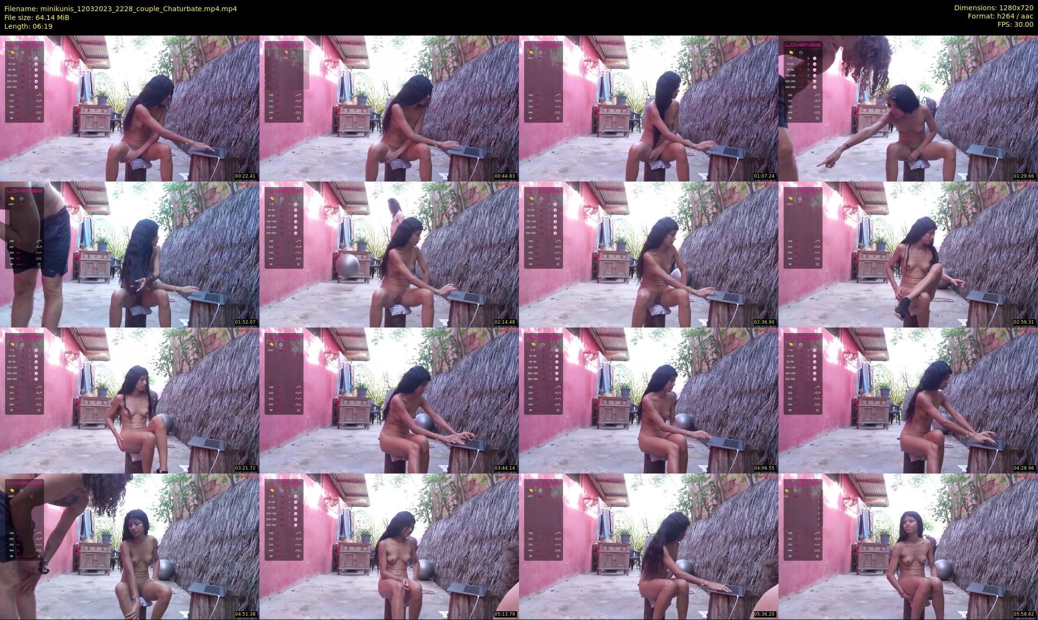 minikunis — 7 minute Chaturbate couple cam show recording, 720p, Mar 12, 2023