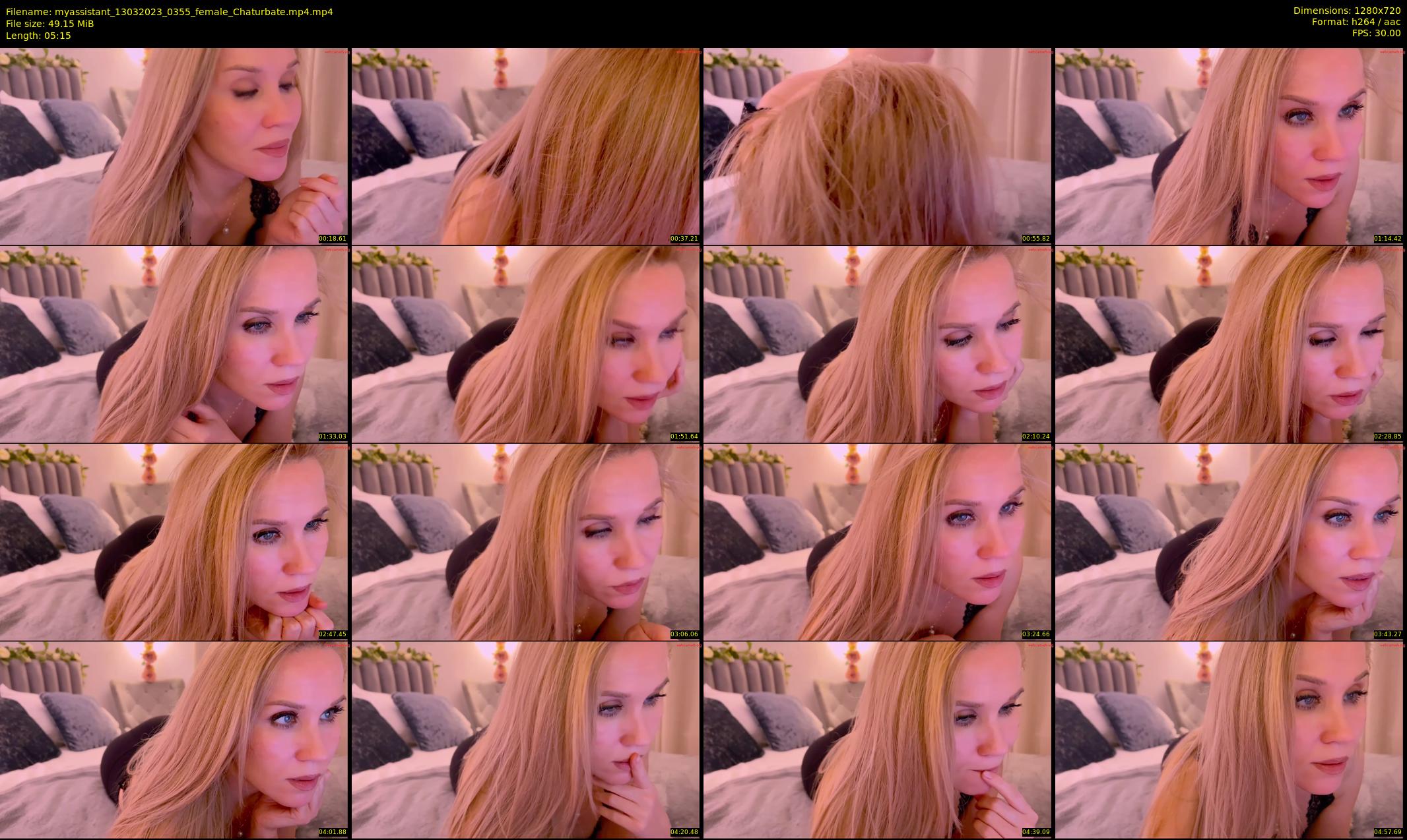 myassistant — 6 minute Chaturbate female cam show recording, 720p, Mar 13, 2023