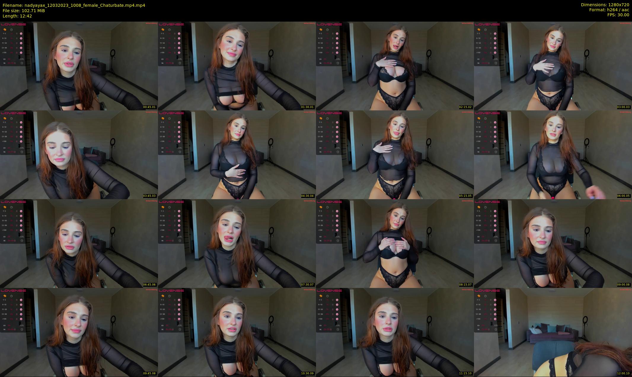 nadyayax — 13 minute Chaturbate female cam show recording, 720p, Mar 12, 2023