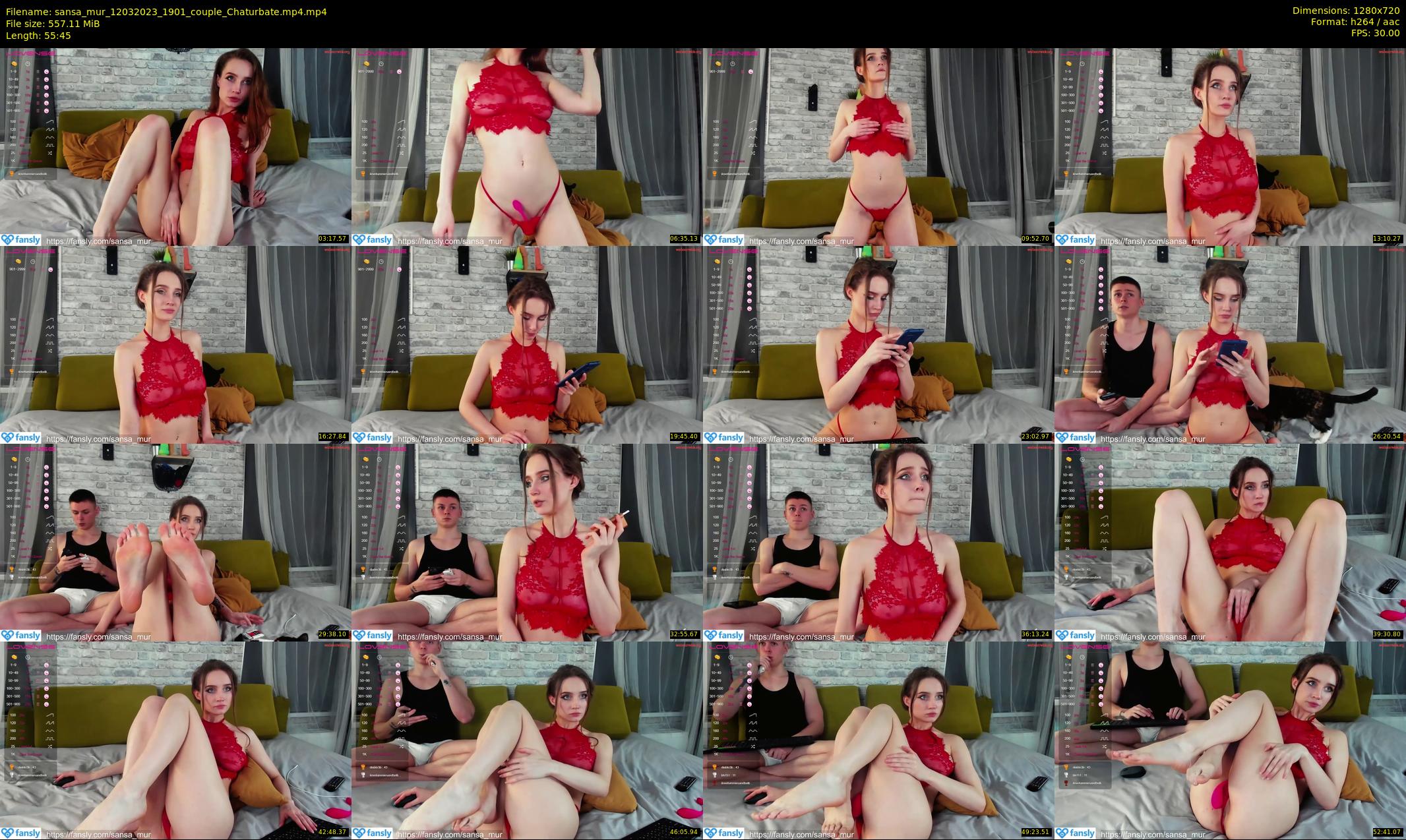 sansa_mur — 56 minute Chaturbate female cam show recording, 720p, Mar 12, 2023