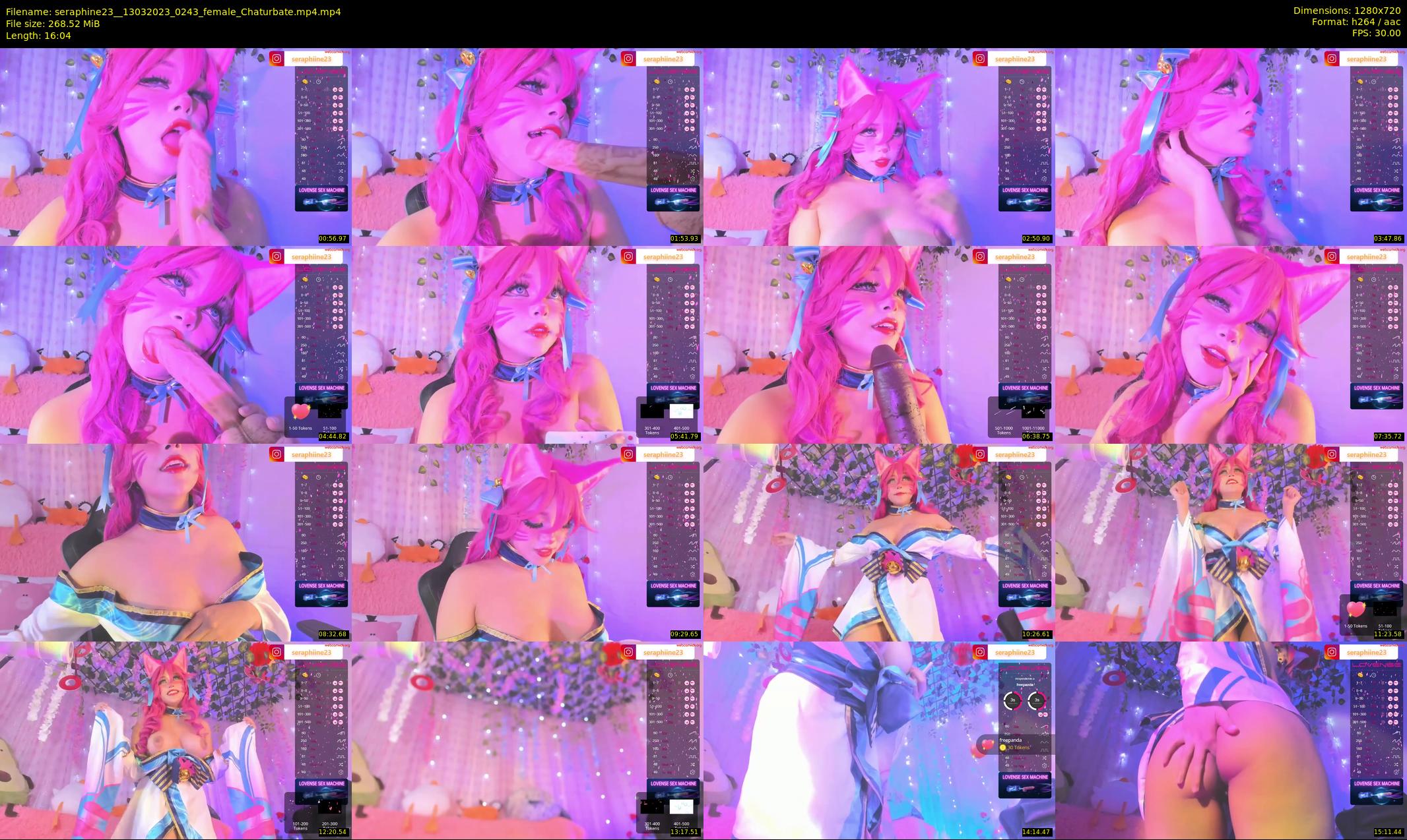 seraphine23_ — 17 minute Chaturbate female cam show recording, 720p, Mar 13, 2023