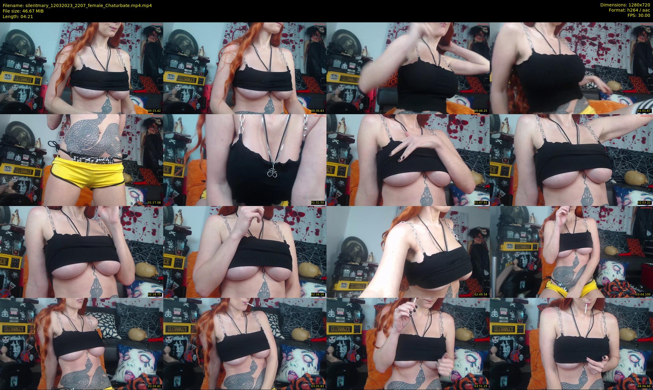 silentmary — 5 minute Chaturbate female cam show recording, 720p, Mar 12, 2023