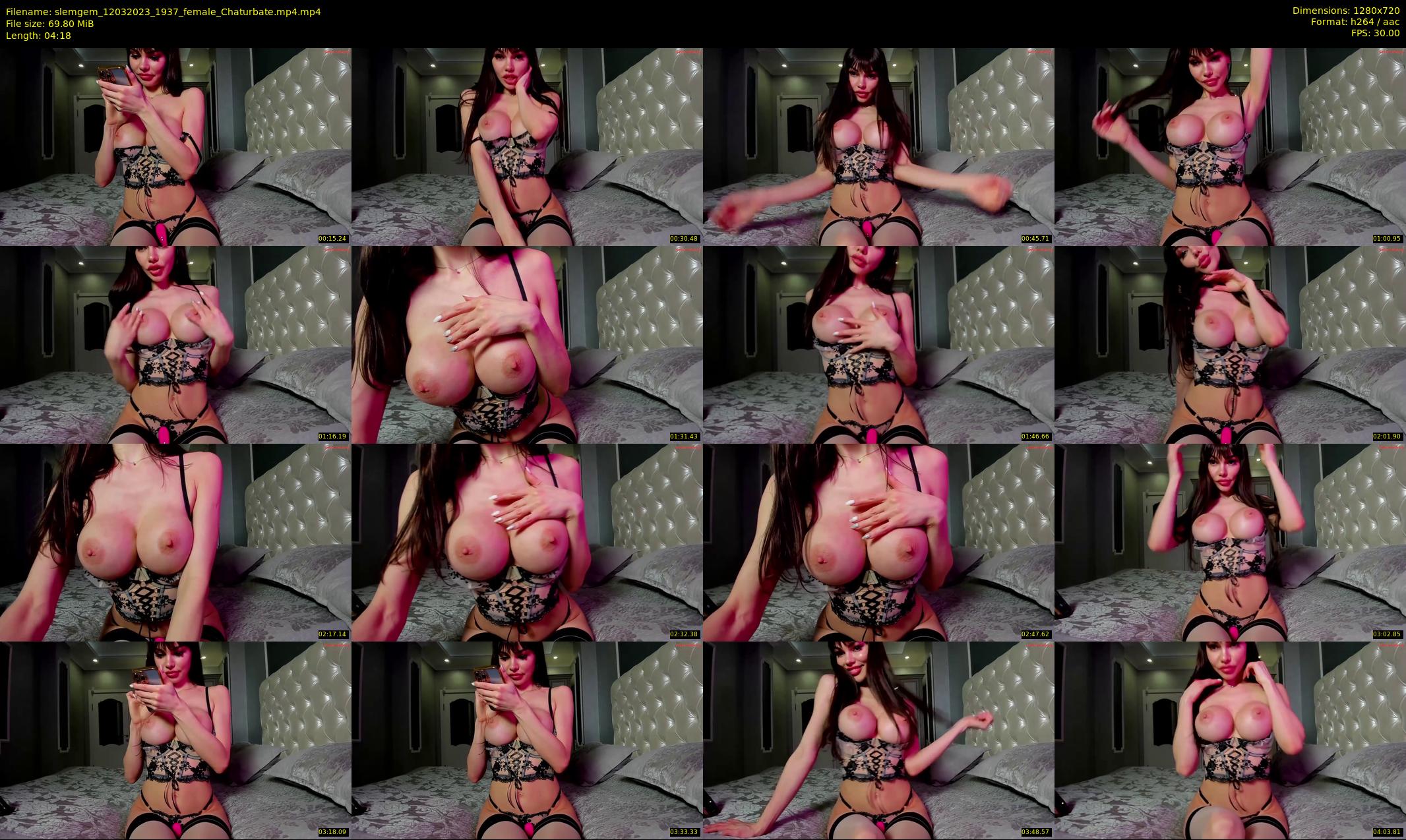 slemgem — 5 minute Chaturbate couple cam show recording, 720p, Mar 12, 2023