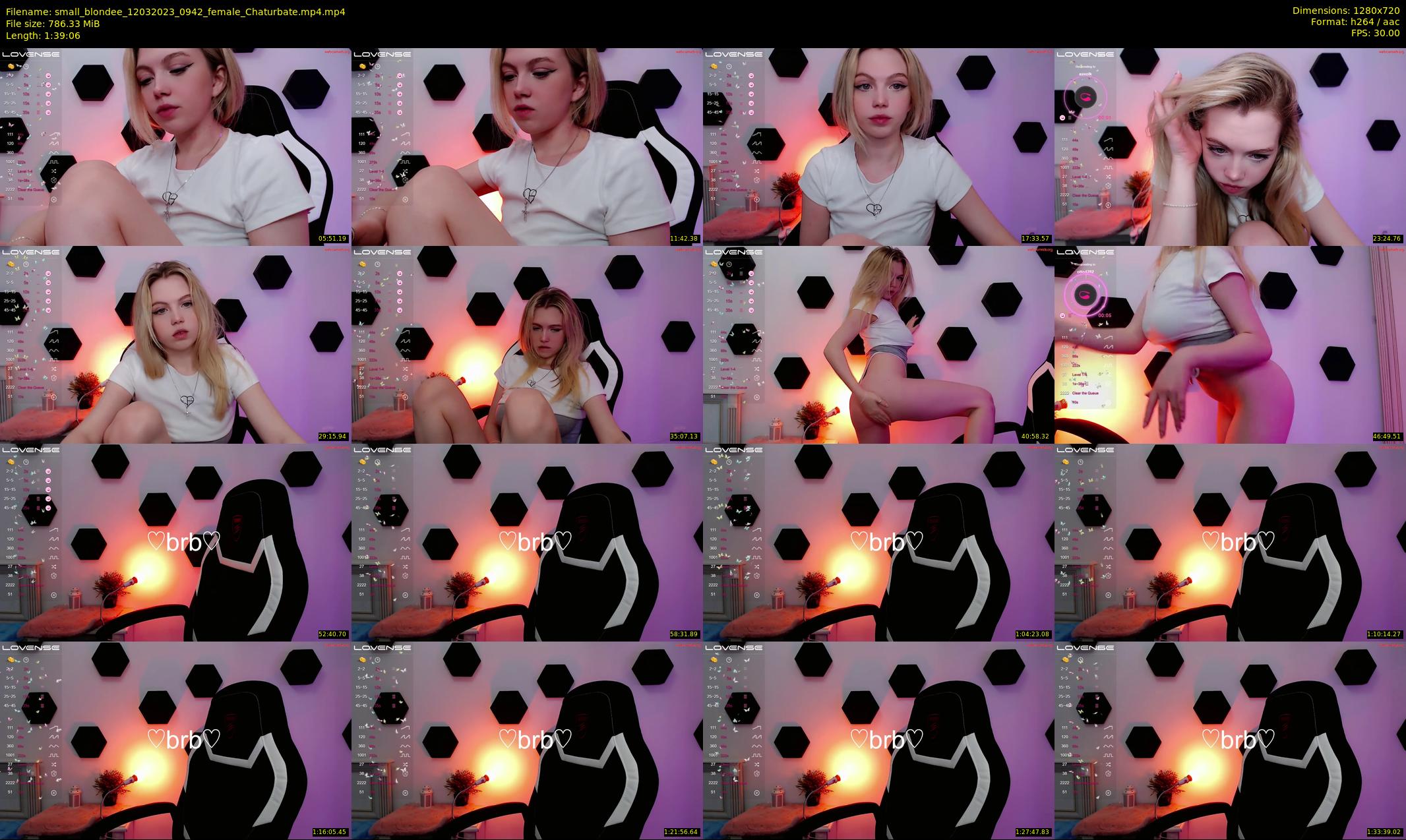 small_blondee — 100 minute Chaturbate female cam show recording, 720p, Mar 12, 2023