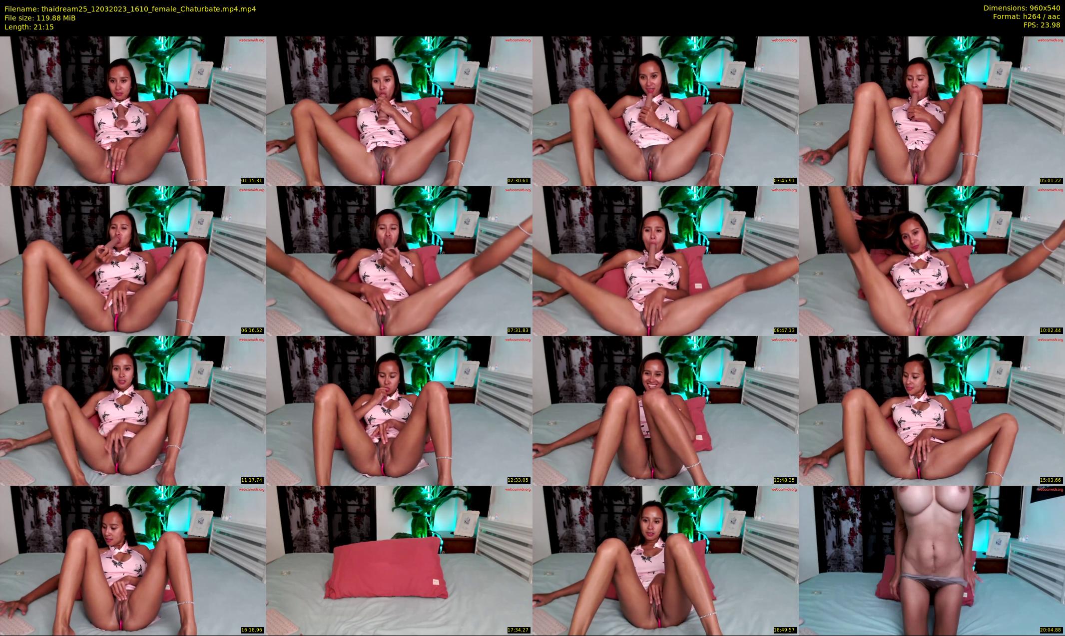 thaidream25 — 22 minute Chaturbate female cam show recording, 480p, Mar 12, 2023