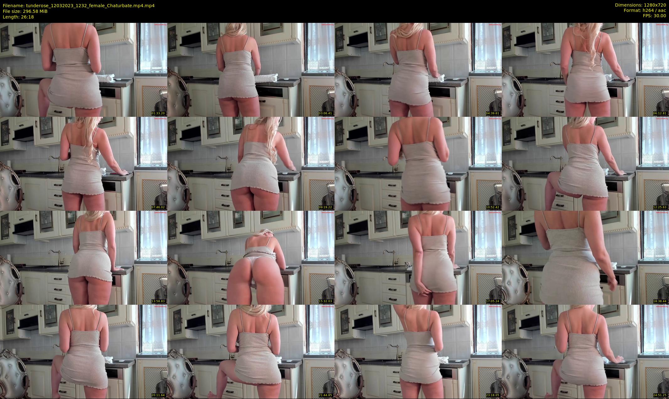 tunderose — 27 minute Chaturbate female cam show recording, 720p, Mar 12, 2023