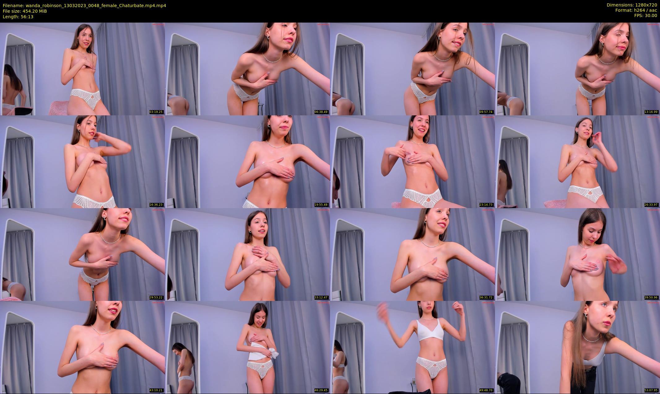 wanda_robinson — 57 minute Chaturbate female cam show recording, 720p, Mar 13, 2023