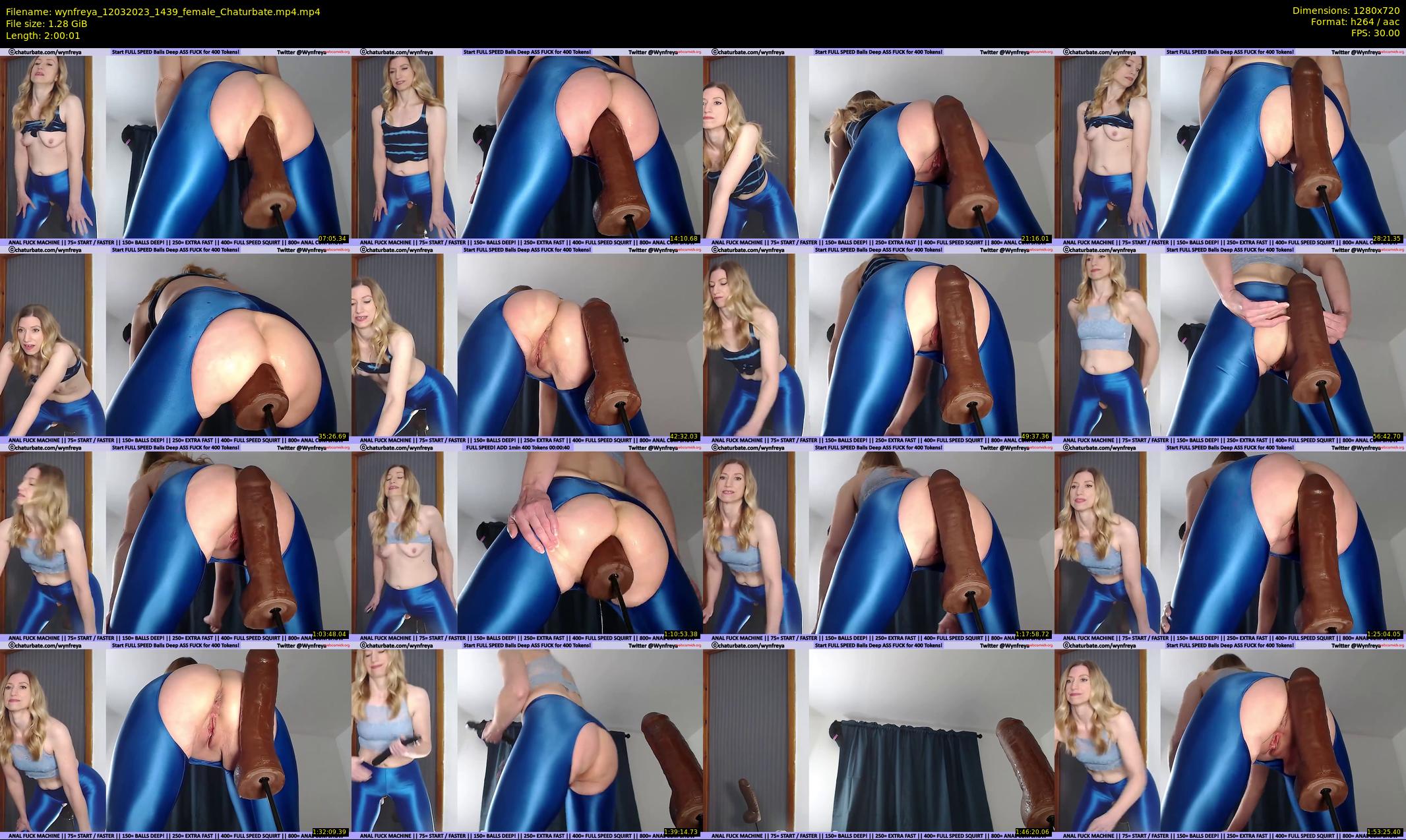 wynfreya — 121 minute Chaturbate female cam show recording, 720p, Mar 12, 2023