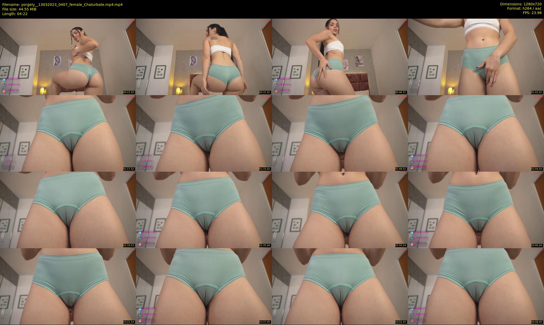 yorgely_ — 5 minute Chaturbate female cam show recording, 720p, Mar 13, 2023