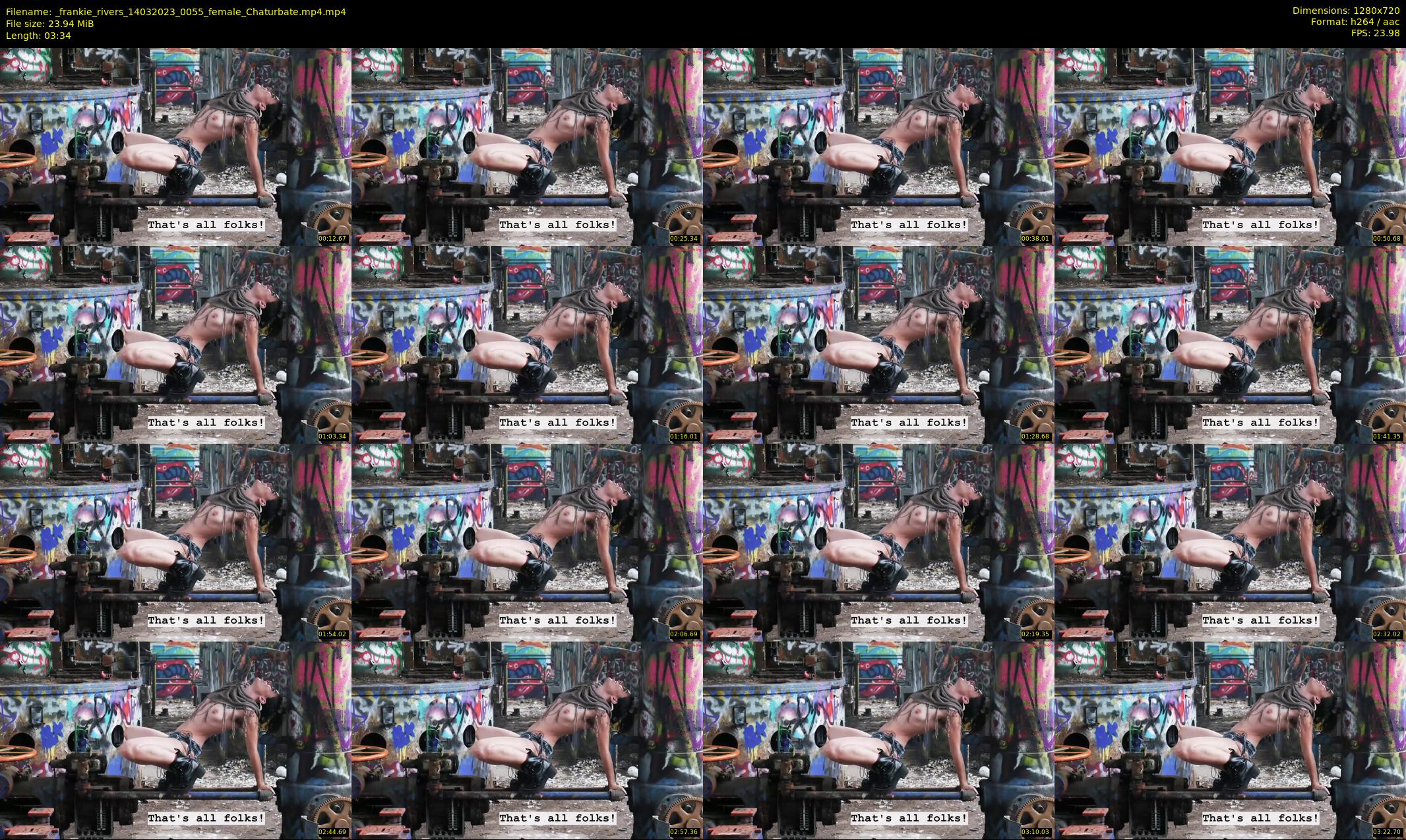 _frankie_rivers — 4 minute Chaturbate female cam show recording, 720p, Mar 14, 2023