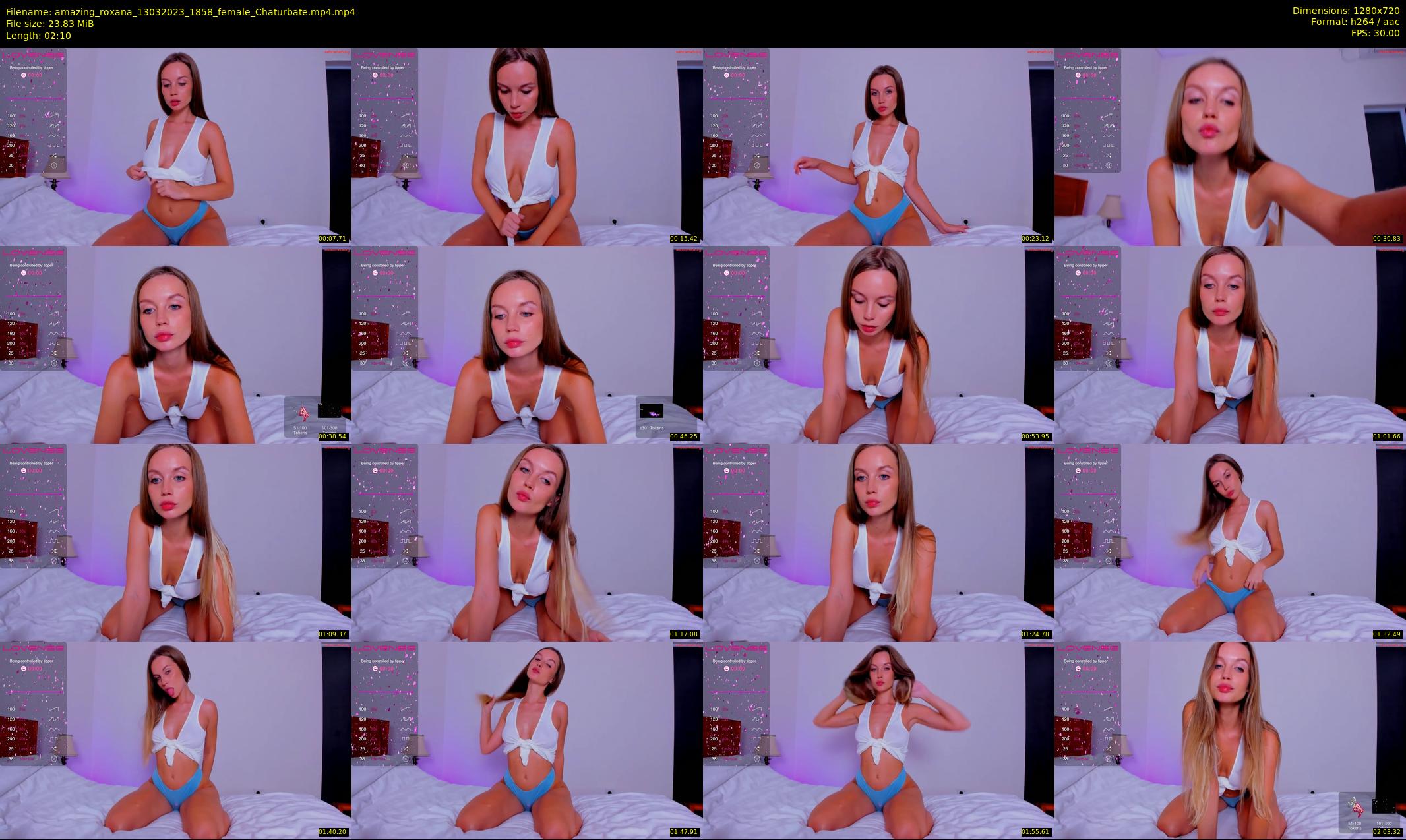 amazing_roxana — 3 minute Chaturbate female cam show recording, 720p, Mar 13, 2023