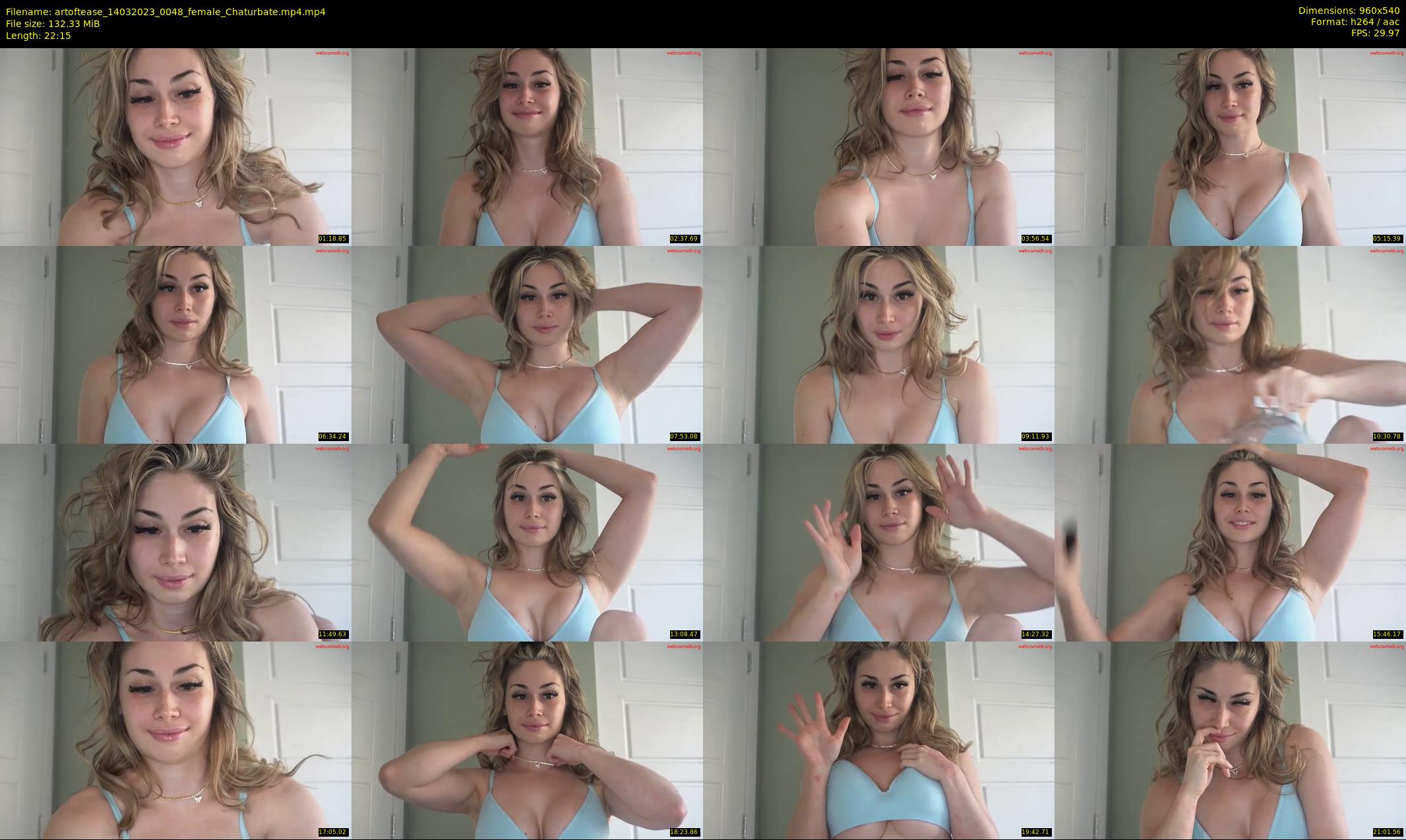artoftease — 23 minute Chaturbate female cam show recording, 480p, Mar 14, 2023