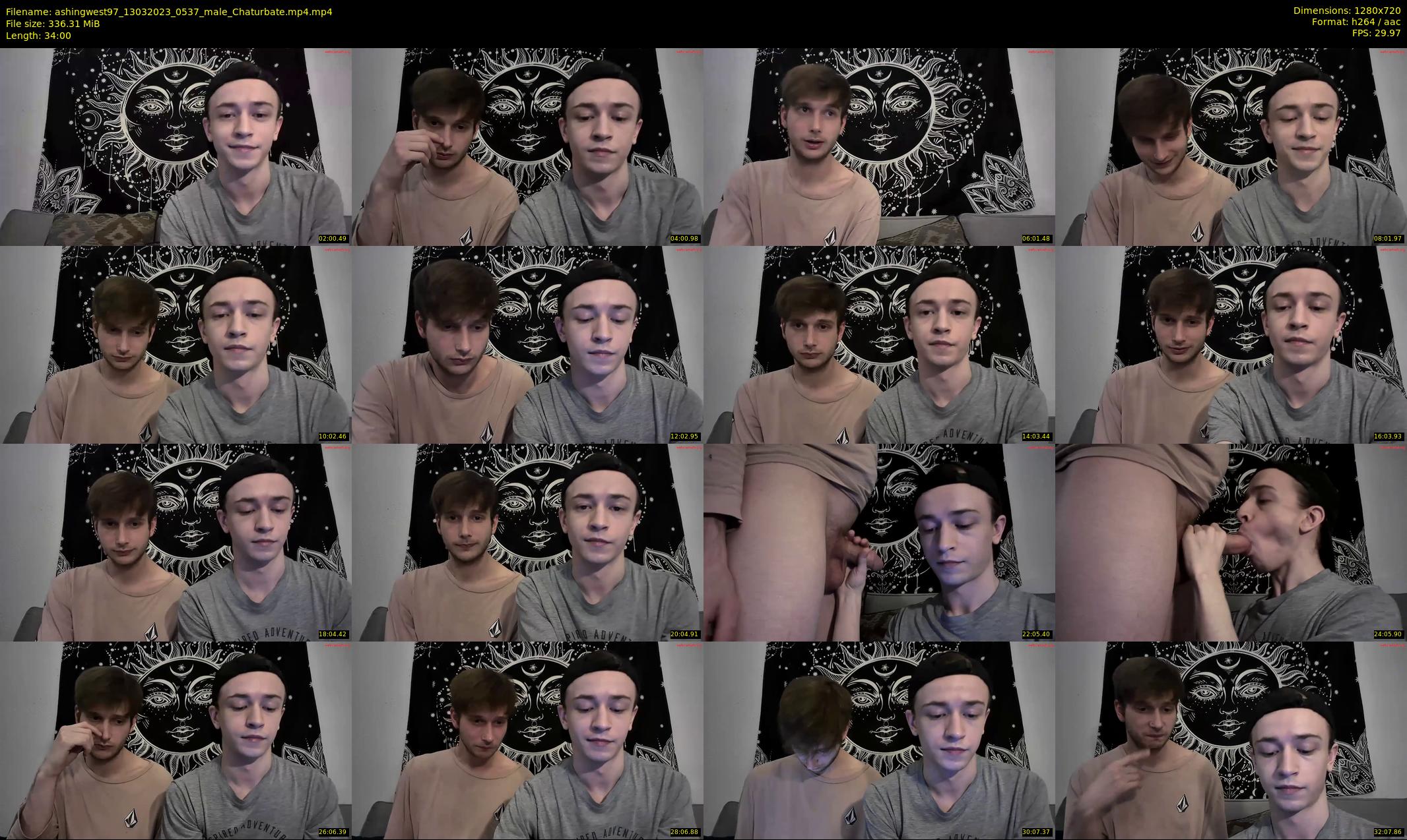 ashingwest97 — 34 minute Chaturbate male cam show recording, 720p, Mar 13, 2023