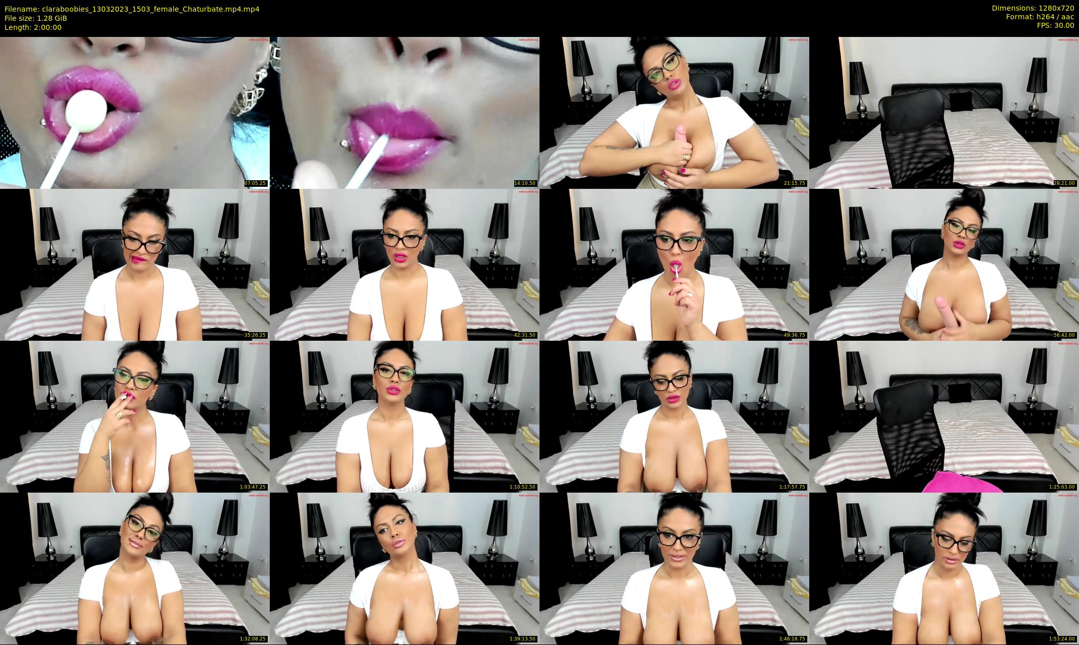 claraboobies — 120 minute Chaturbate female cam show recording, 720p, Mar 13, 2023