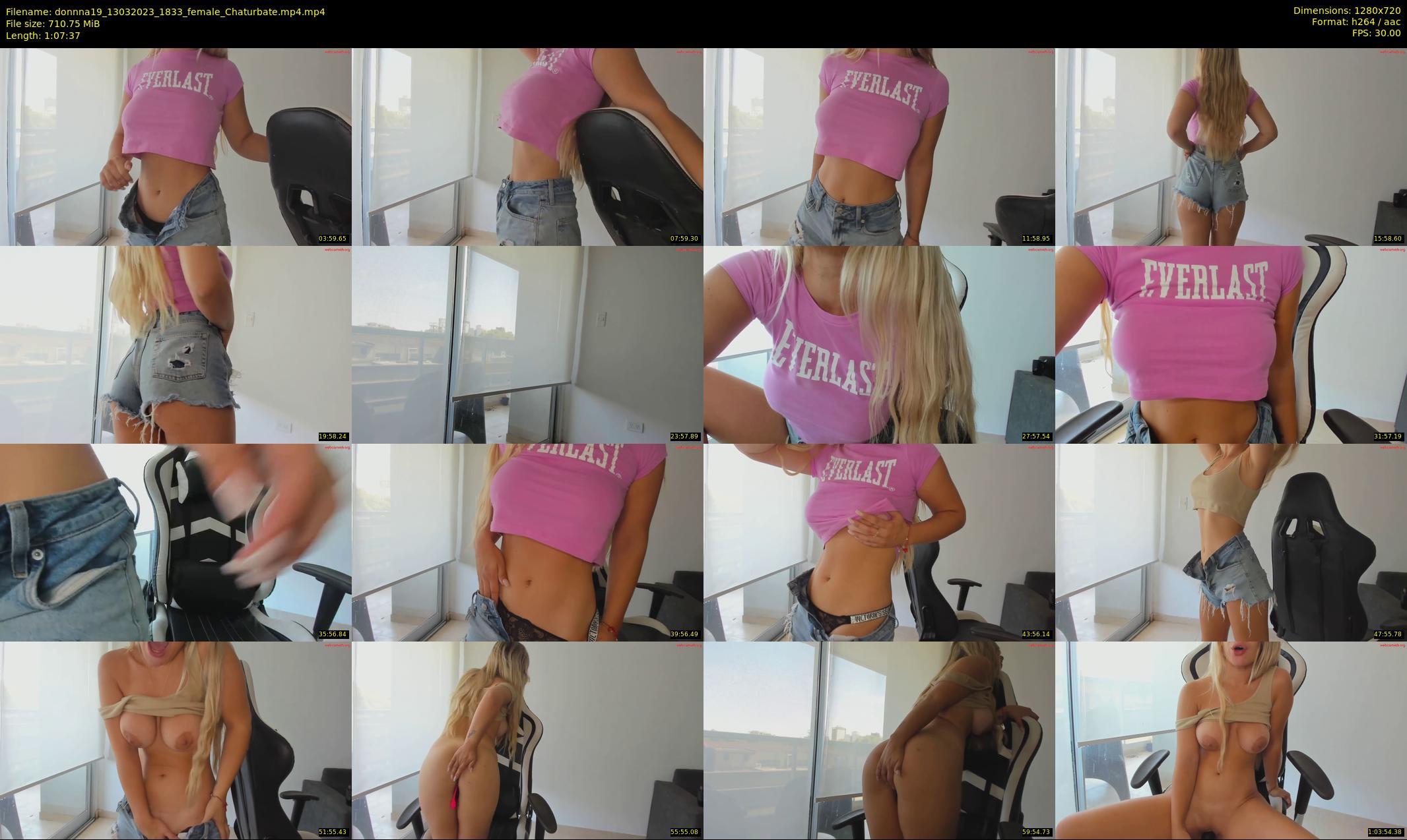 donnna19 — 68 minute Chaturbate female cam show recording, 720p, Mar 13, 2023