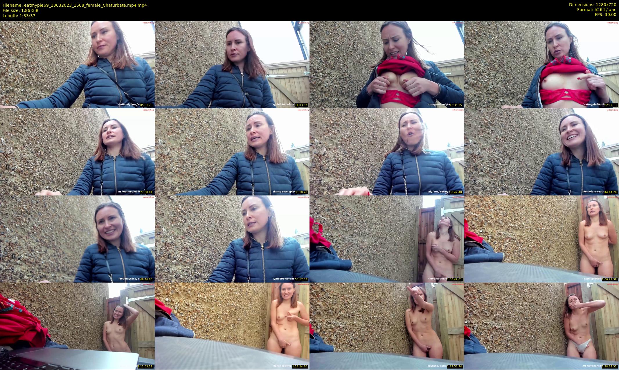 eatmypie69 — 94 minute Chaturbate female cam show recording, 720p, Mar 13, 2023