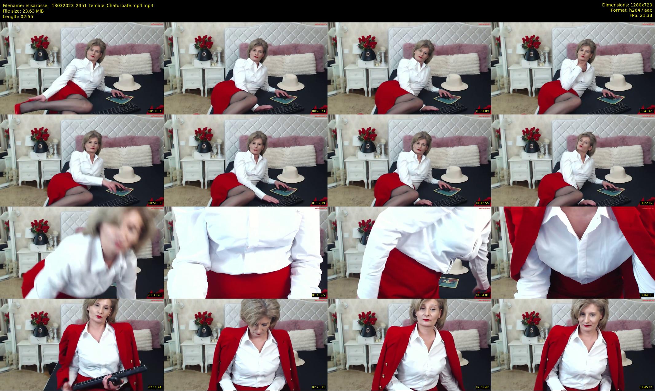 elisarosse_ — 3 minute Chaturbate female cam show recording, 720p, Mar 13, 2023