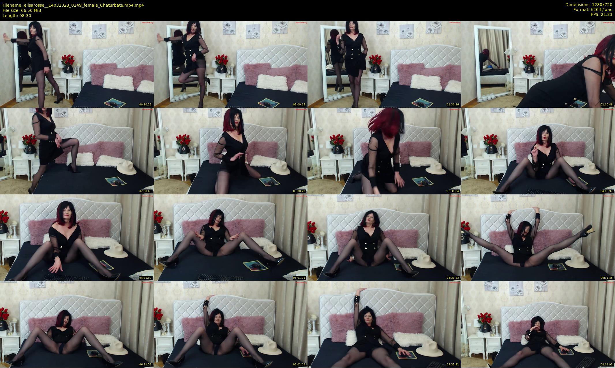 elisarosse_ — 9 minute Chaturbate female cam show recording, 720p, Mar 14, 2023