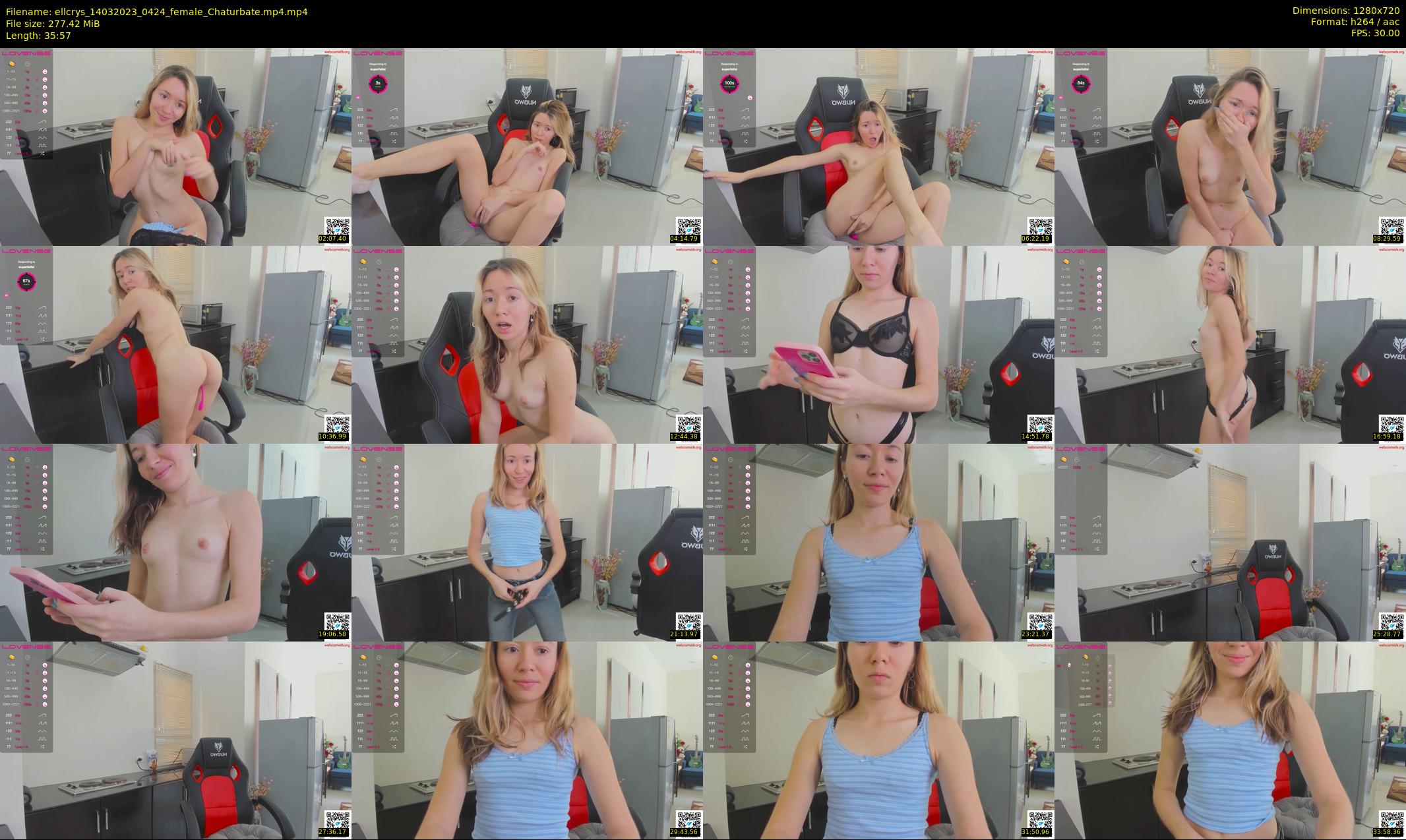 ellcrys — 36 minute Chaturbate couple cam show recording, 720p, Mar 14, 2023