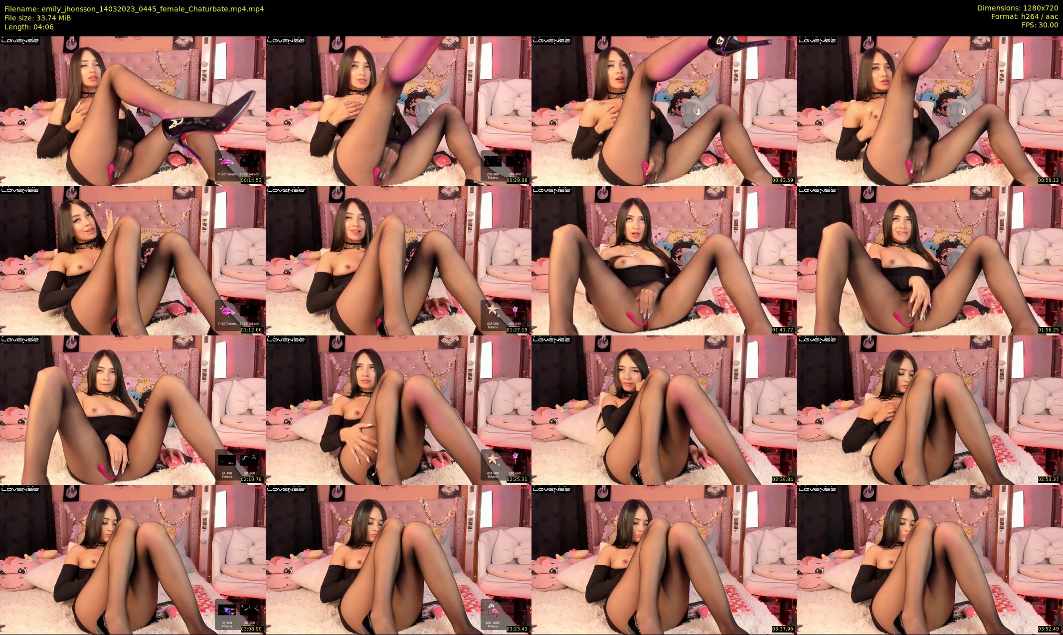 emily_jhonsson — 5 minute Chaturbate female cam show recording, 720p, Mar 14, 2023