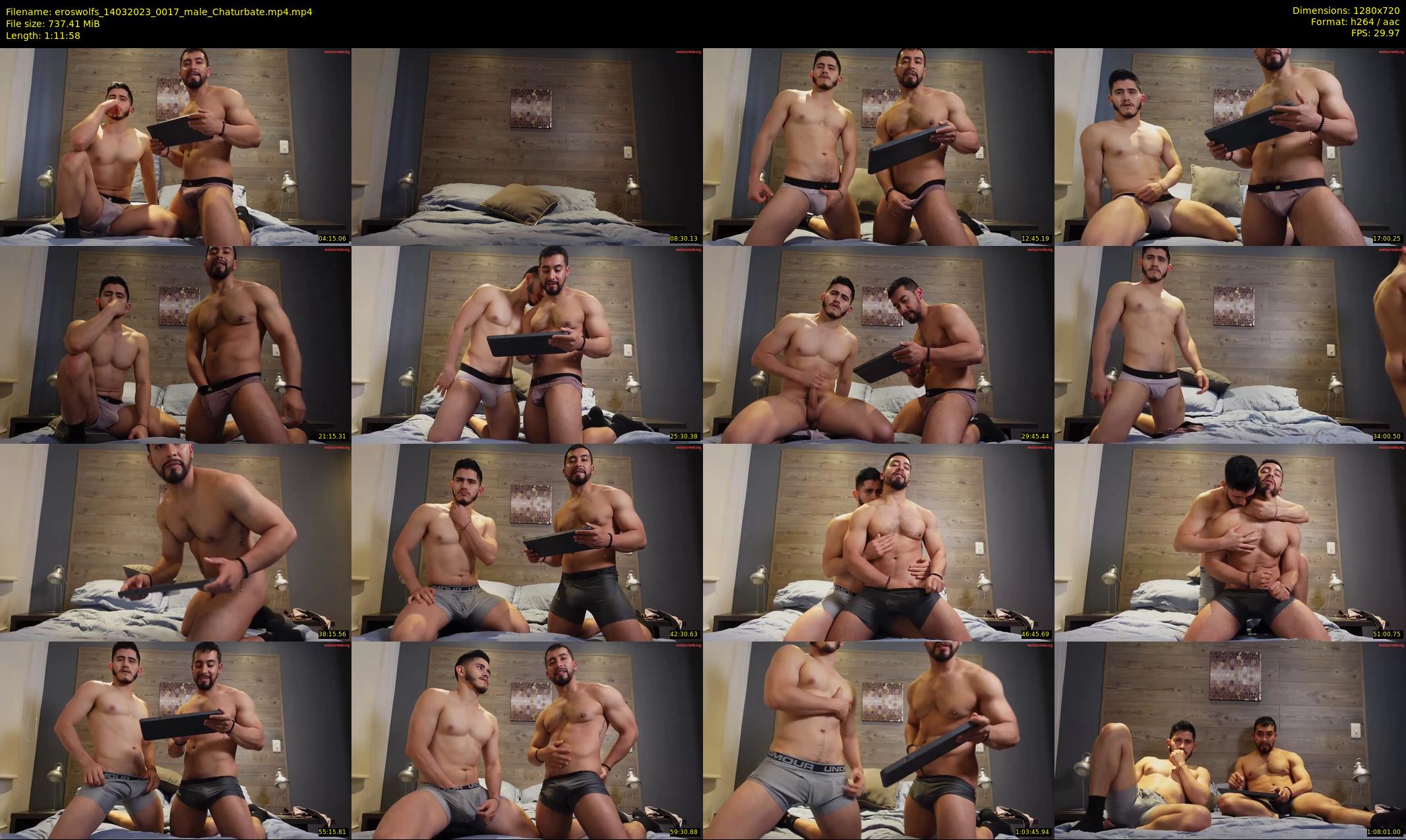 eroswolfs — 72 minute Chaturbate male cam show recording, 720p, Mar 14, 2023