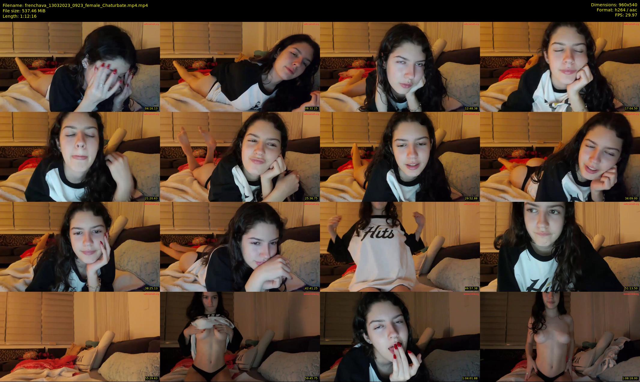 frenchava — 73 minute Chaturbate female cam show recording, 480p, Mar 13, 2023