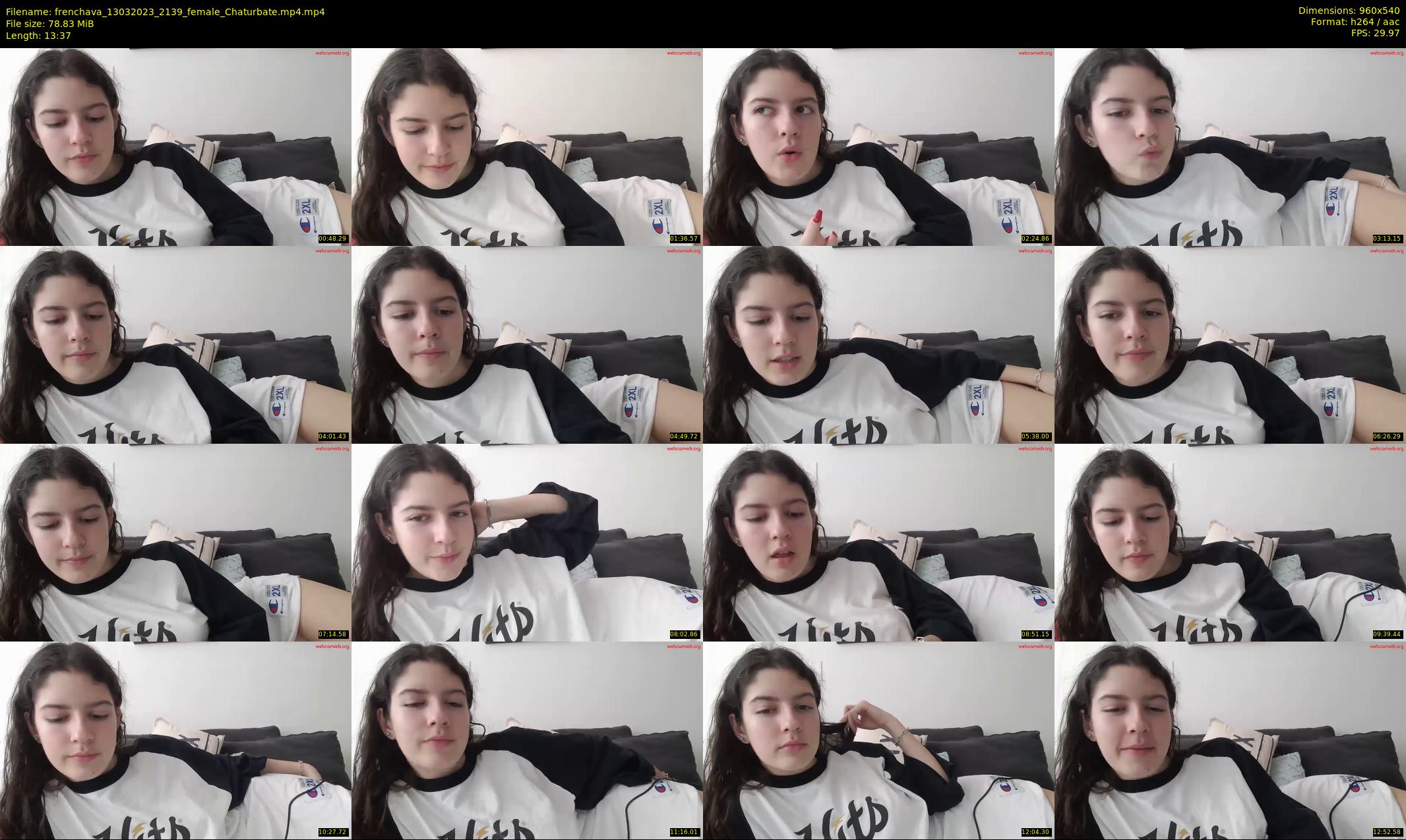 frenchava — 14 minute Chaturbate female cam show recording, 480p, Mar 13, 2023