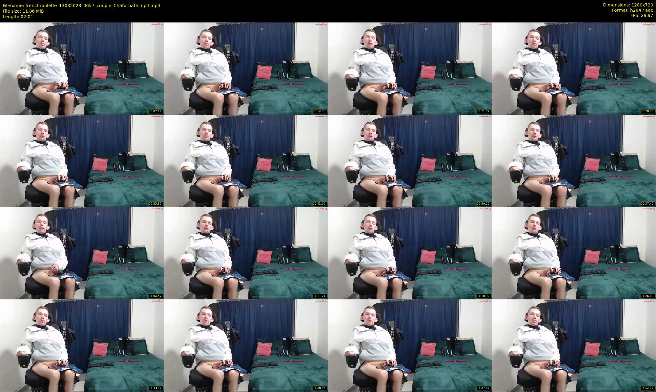 frenchroulette — 3 minute Chaturbate couple cam show recording, 720p, Mar 13, 2023