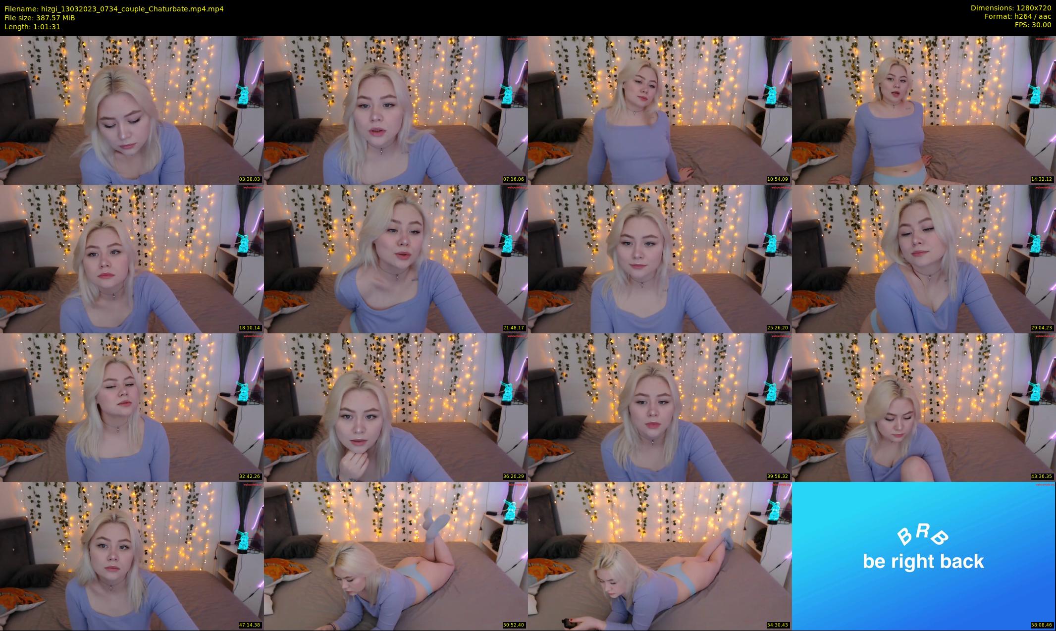 hizgi — 62 minute Chaturbate couple cam show recording, 720p, Mar 13, 2023