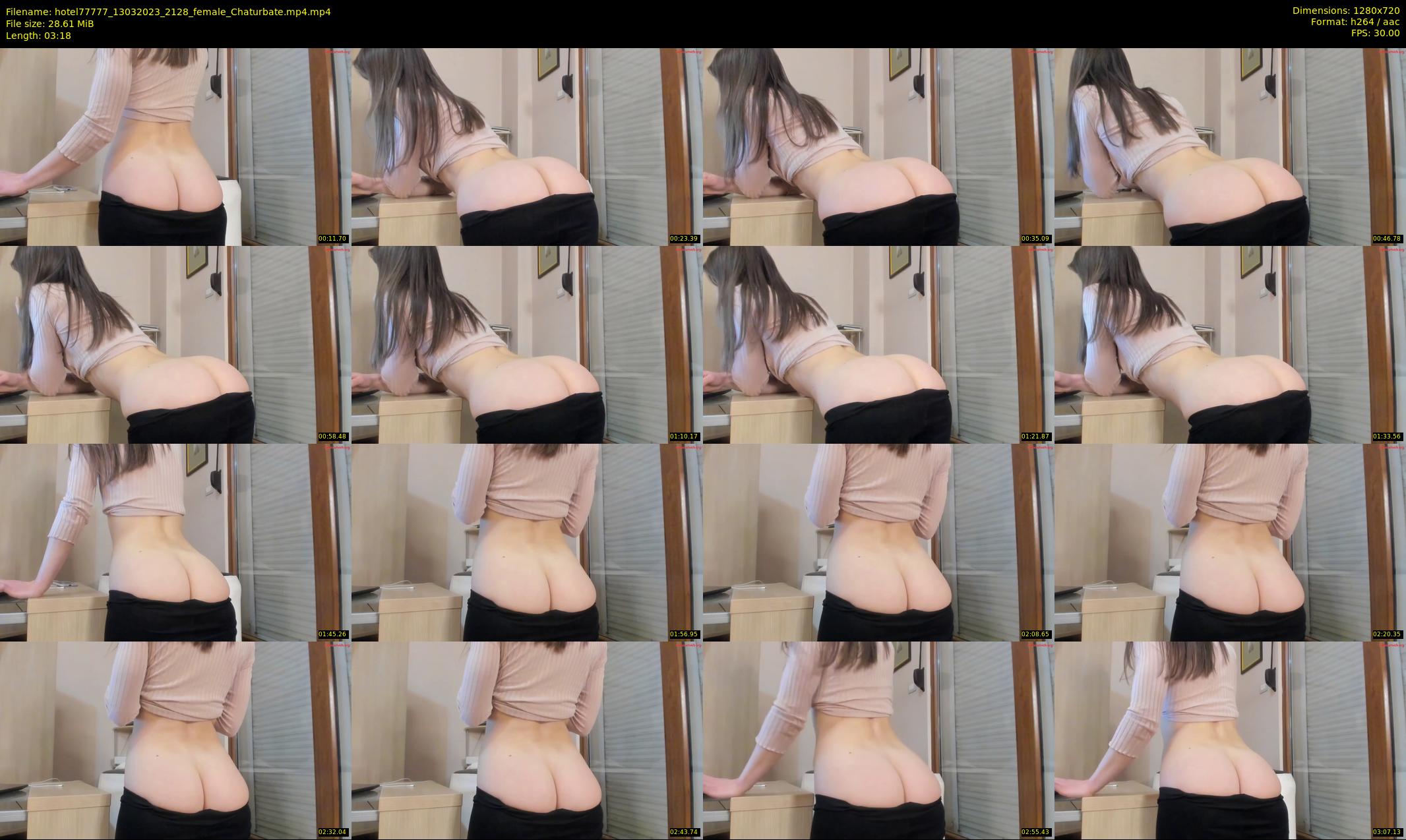 hotel77777 — 4 minute Chaturbate female cam show recording, 720p, Mar 13, 2023
