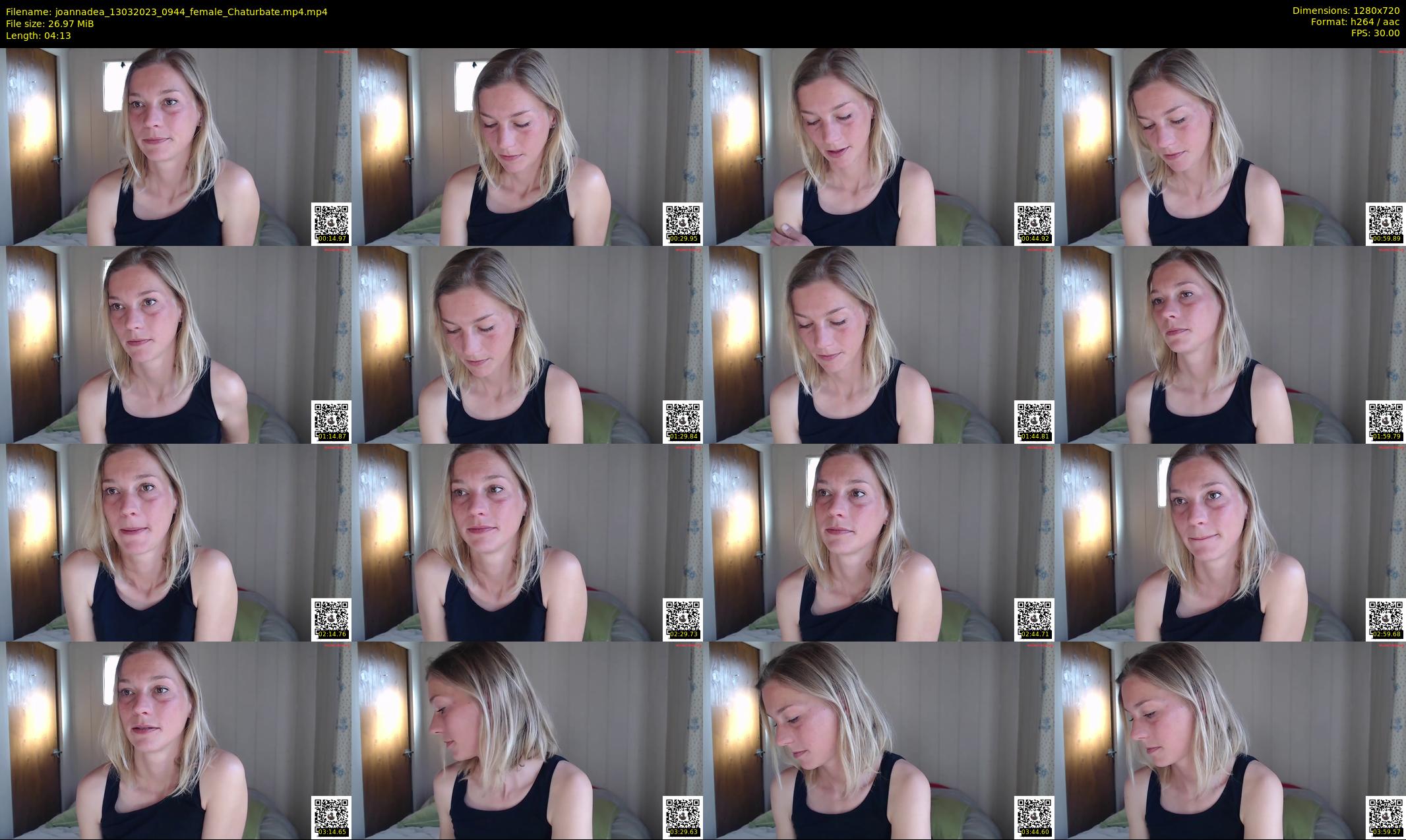 joannadea — 5 minute Chaturbate female cam show recording, 720p, Mar 13, 2023