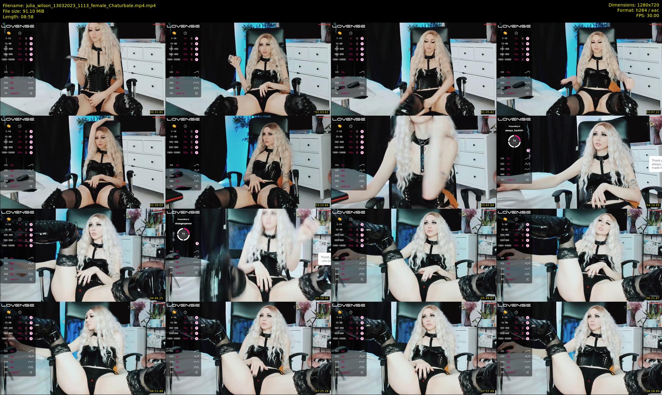 julia_wilson — 9 minute Chaturbate female cam show recording, 720p, Mar 13, 2023