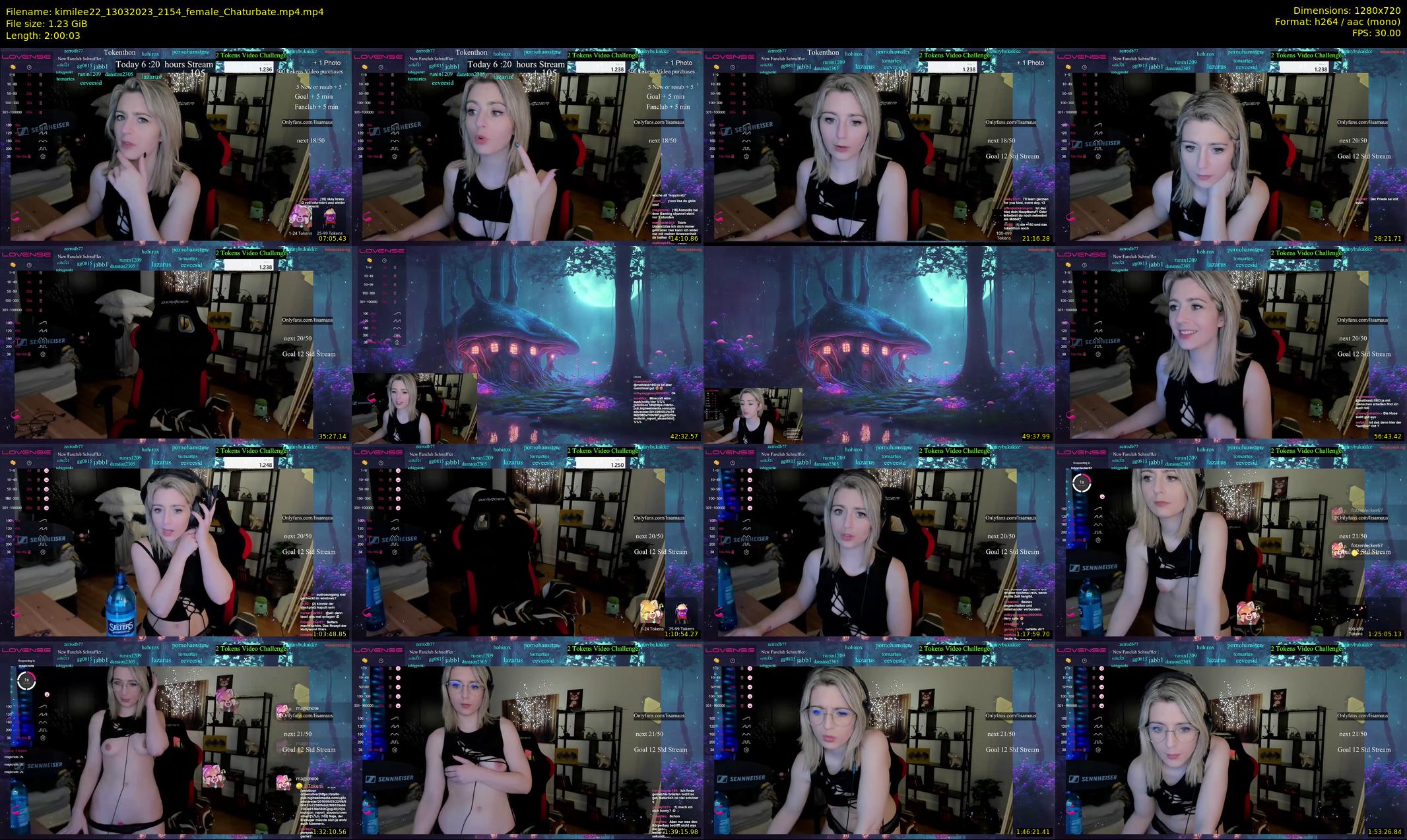 kimilee22 — 121 minute Chaturbate female cam show recording, 720p, Mar 13, 2023