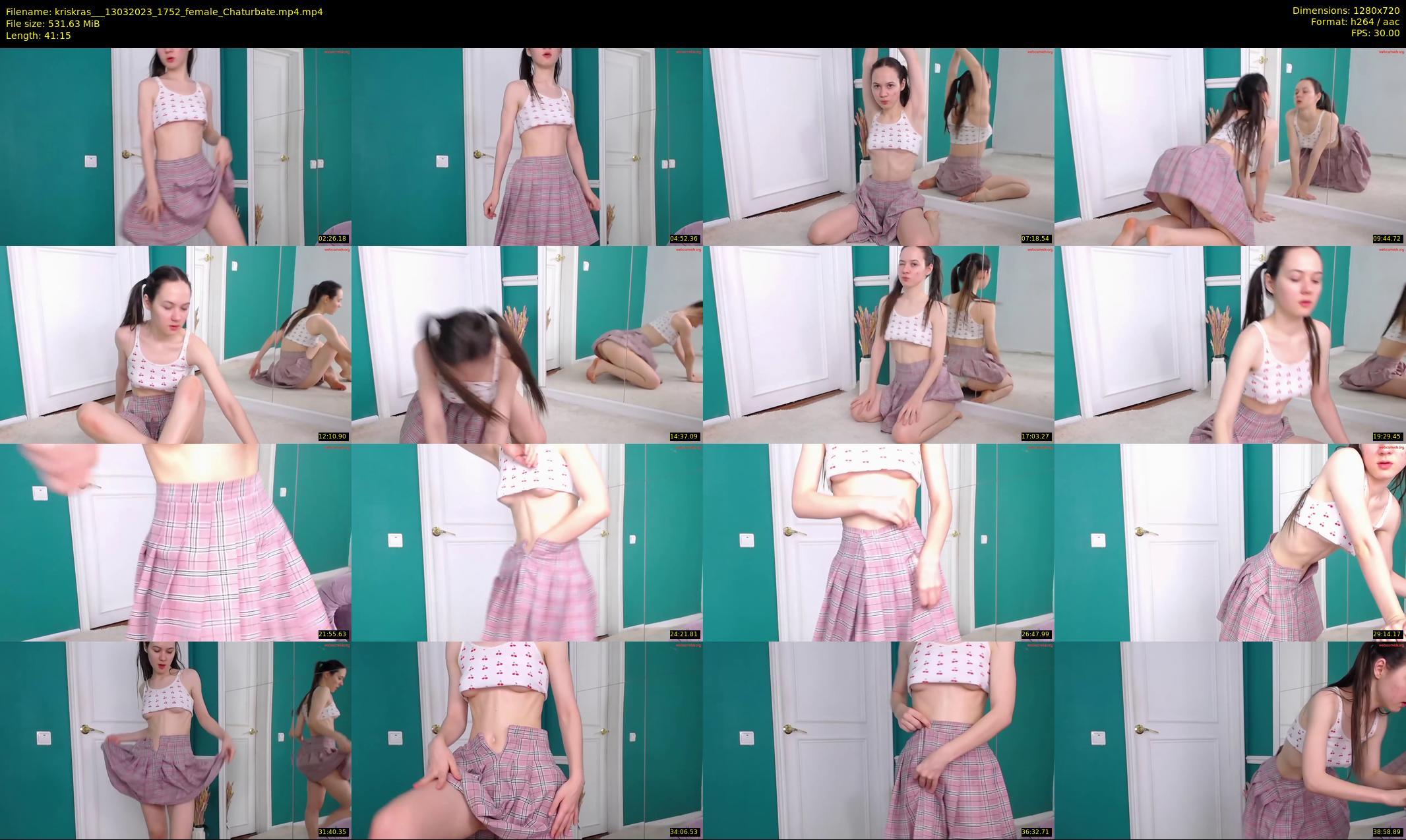 kriskras__ — 42 minute Chaturbate female cam show recording, 720p, Mar 13, 2023