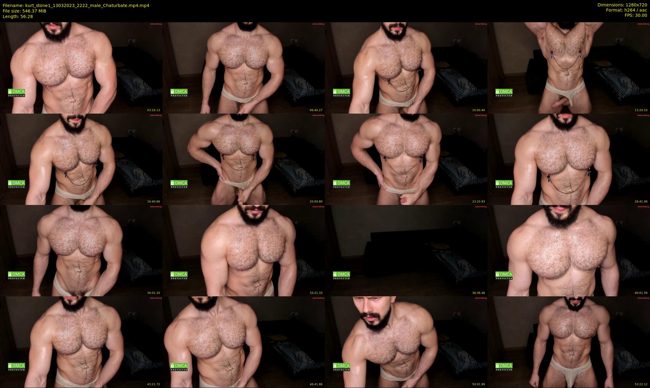 kurt_stone1 — 57 minute Chaturbate male cam show recording, 720p, Mar 13, 2023