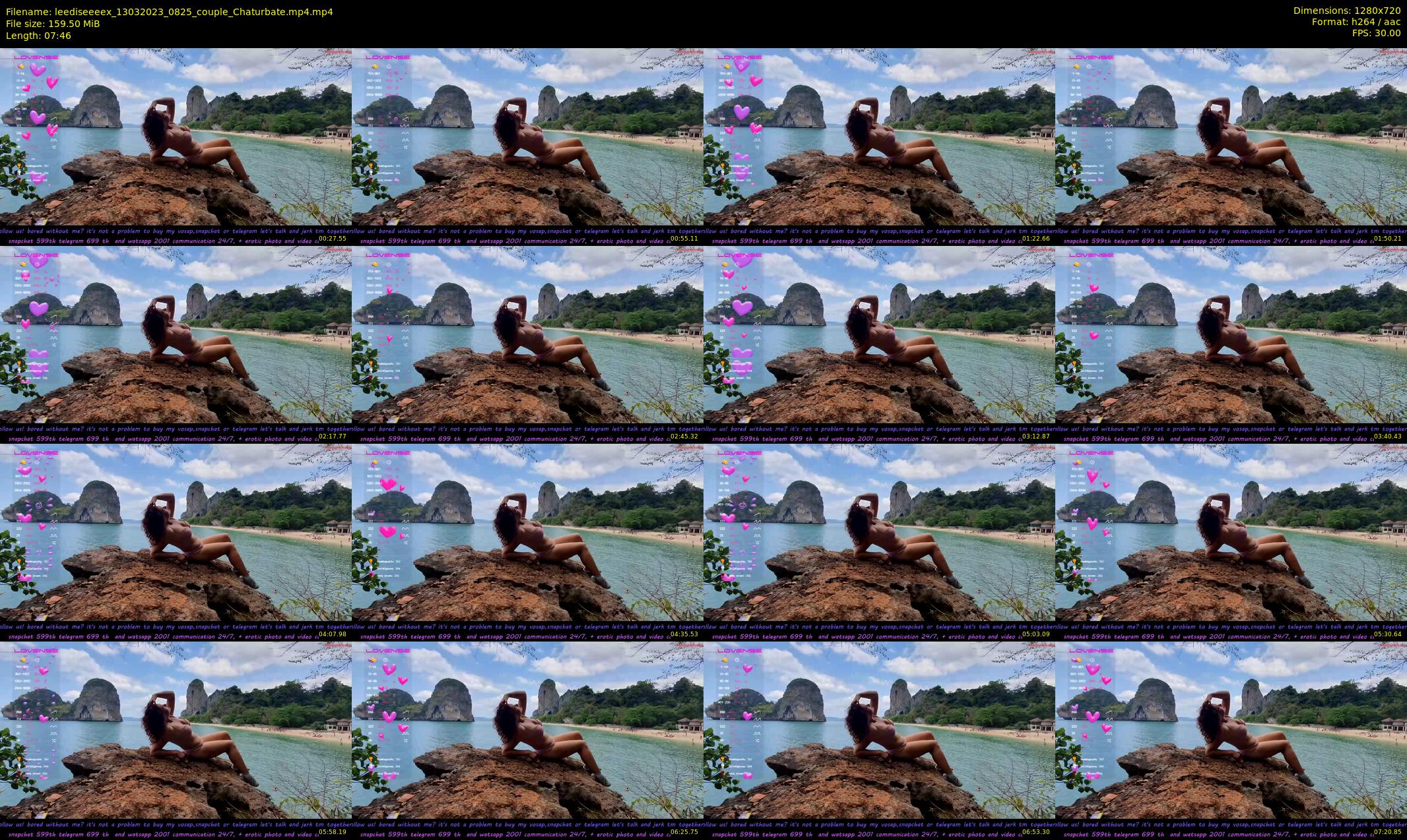 leediseeeex — 8 minute Chaturbate female cam show recording, 720p, Mar 13, 2023