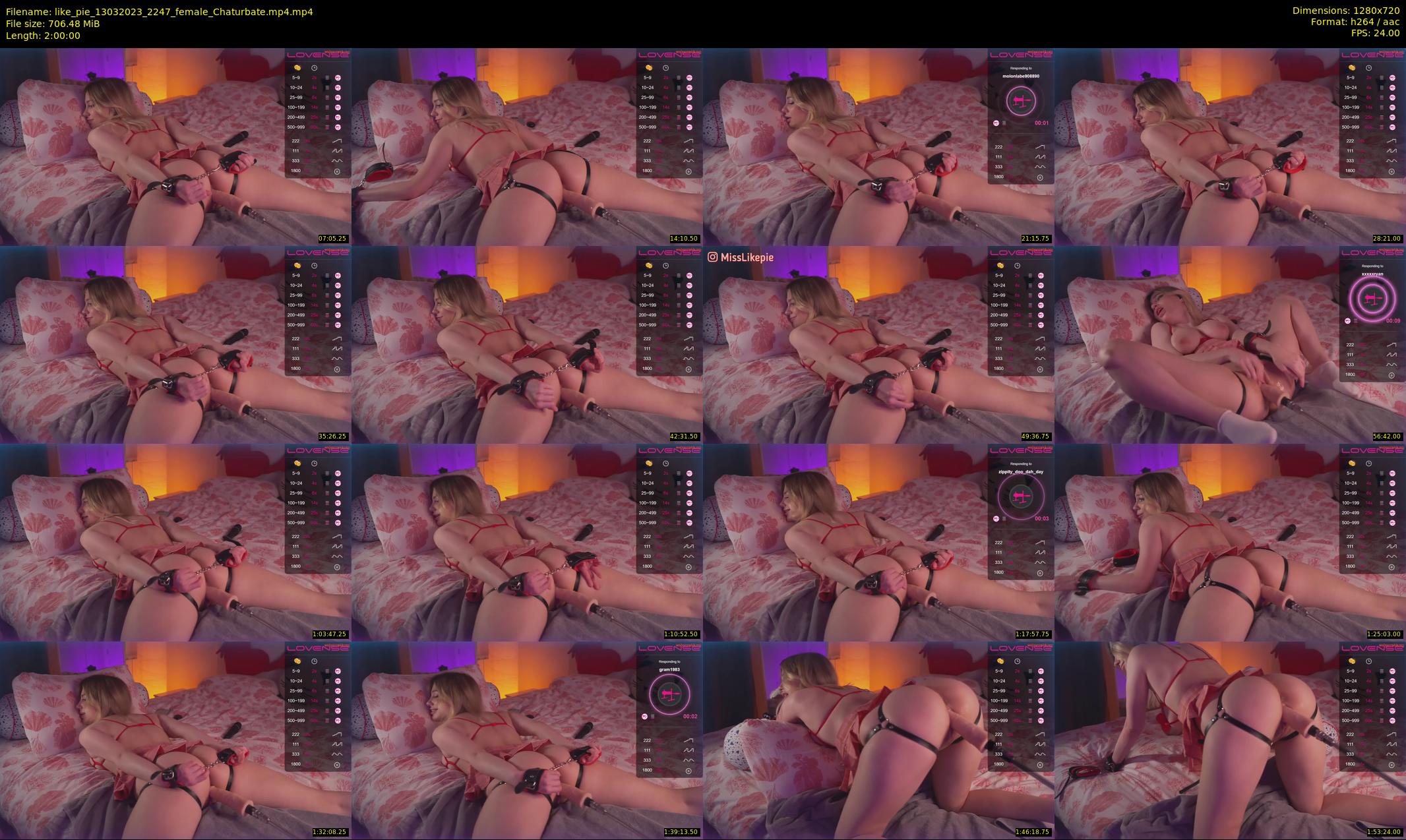 like_pie — 120 minute Chaturbate couple cam show recording, 720p, Mar 13, 2023