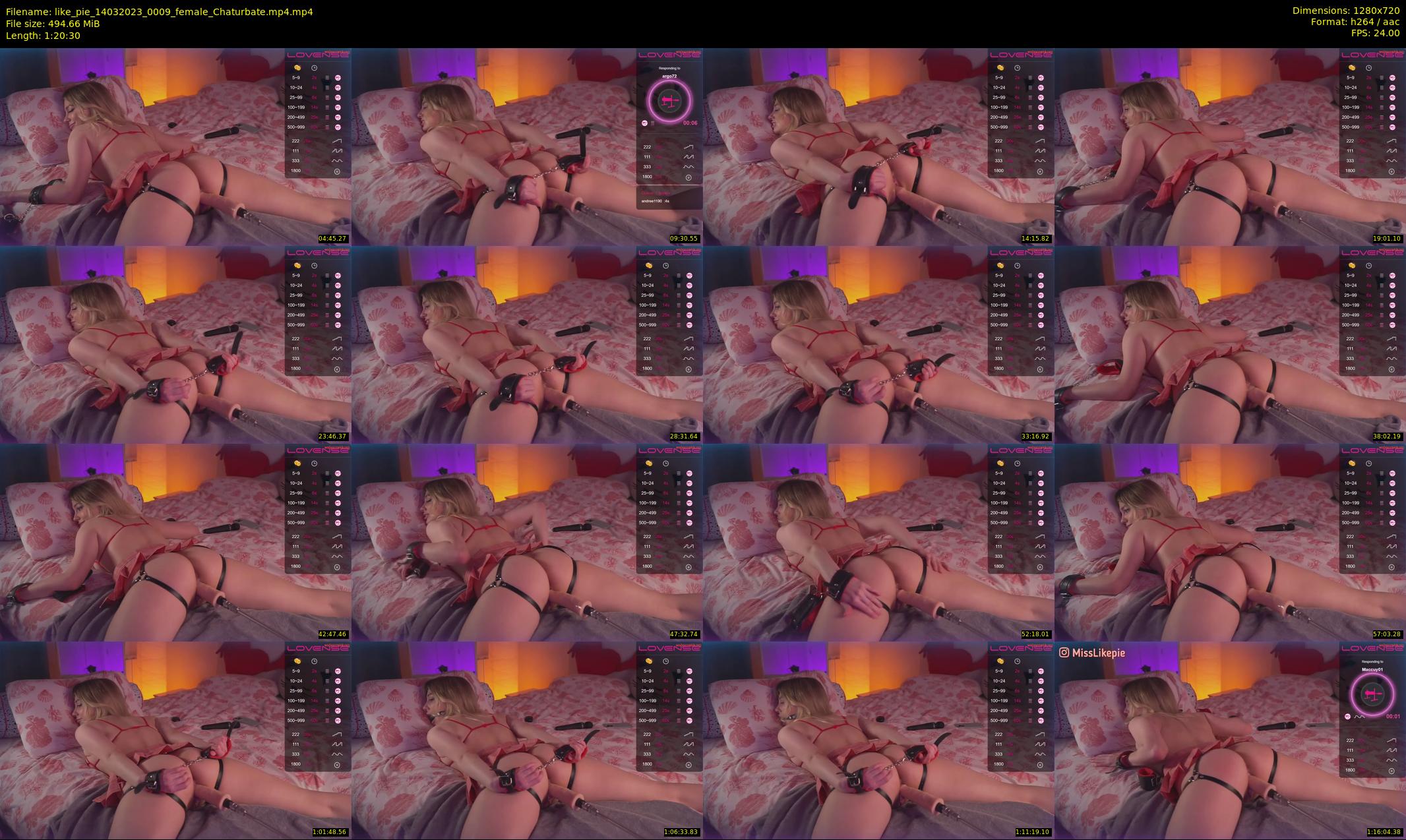 like_pie — 81 minute Chaturbate couple cam show recording, 720p, Mar 14, 2023